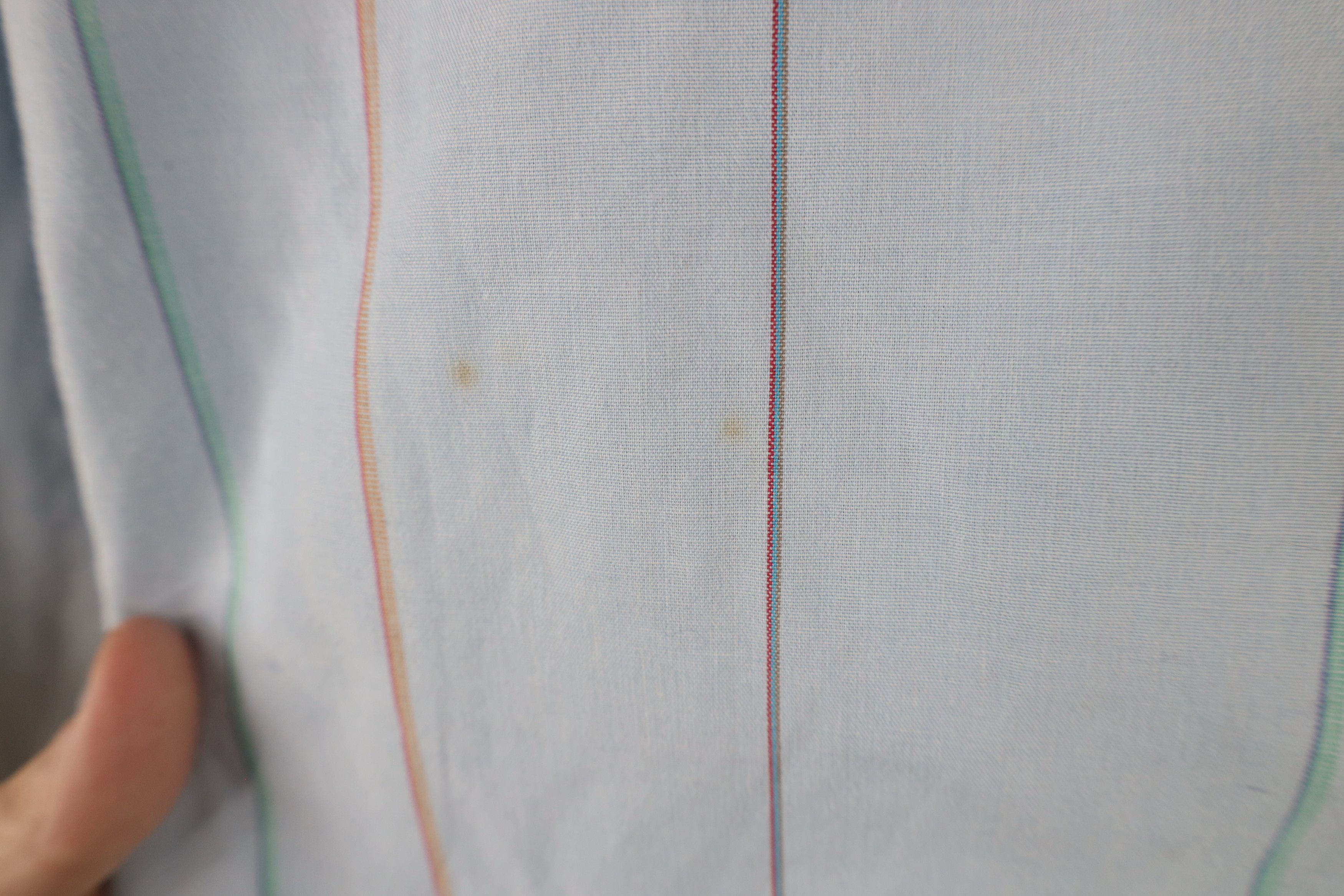 Vintage Vintage 90s Streetwear Rainbow Striped Button Shirt Size US M / EU 48-50 / 2 - 4 Thumbnail