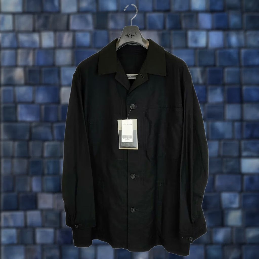 Yohji Yamamoto Yohji Yamamoto Jacket Black Size L Mens Pockets 5pockets Button Casual 25SS New Size US L / EU 52-54 / 3 - 1 Thumbnail