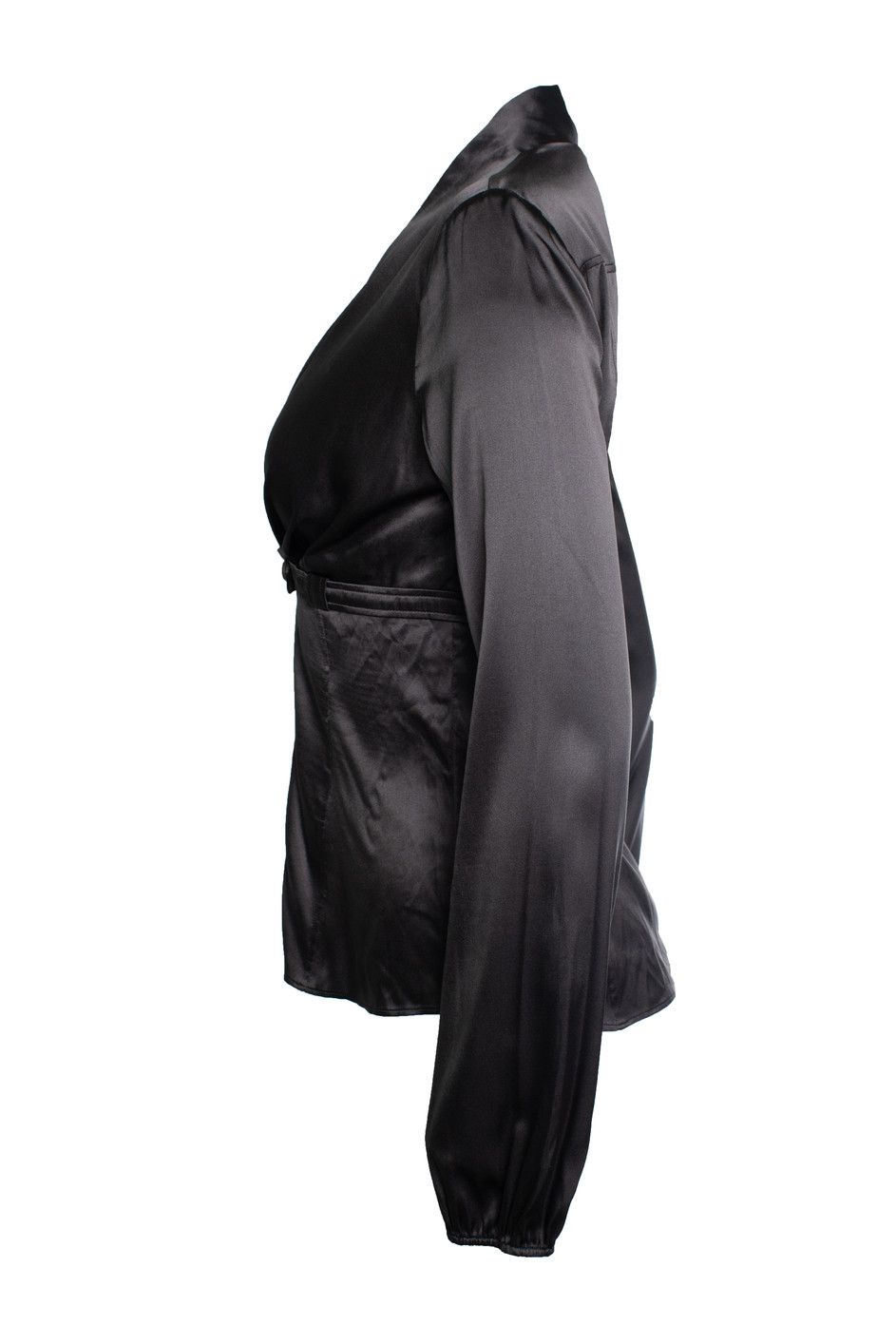 Gucci Gucci, Hysteria dark brown silk blouse Size XS / US 0-2 / IT 36-38 - 4 Thumbnail