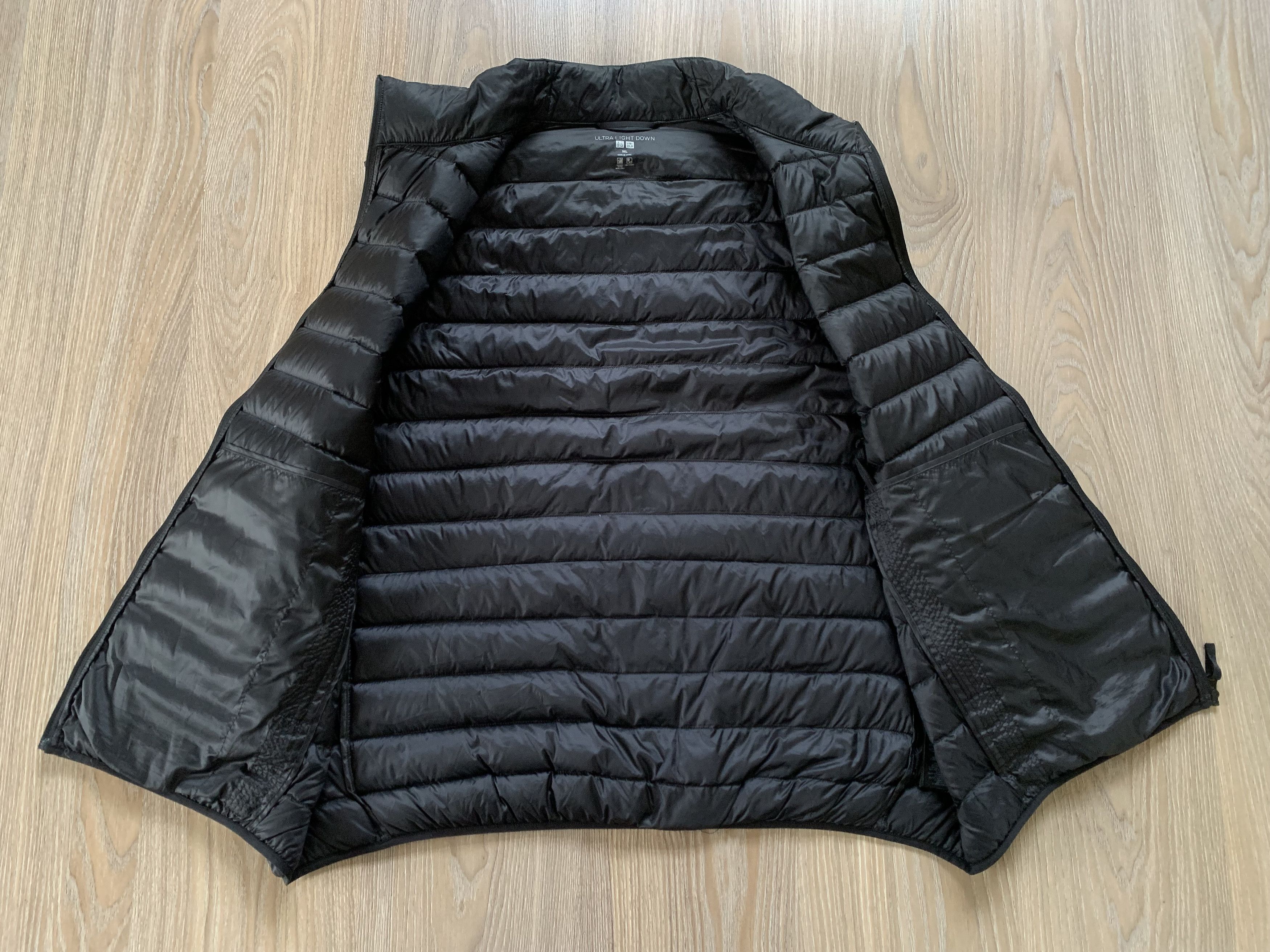 Uniqlo Uniqlo Ultra Light Black Down Vest Size US XXL / EU 58 / 5 - 5 Thumbnail
