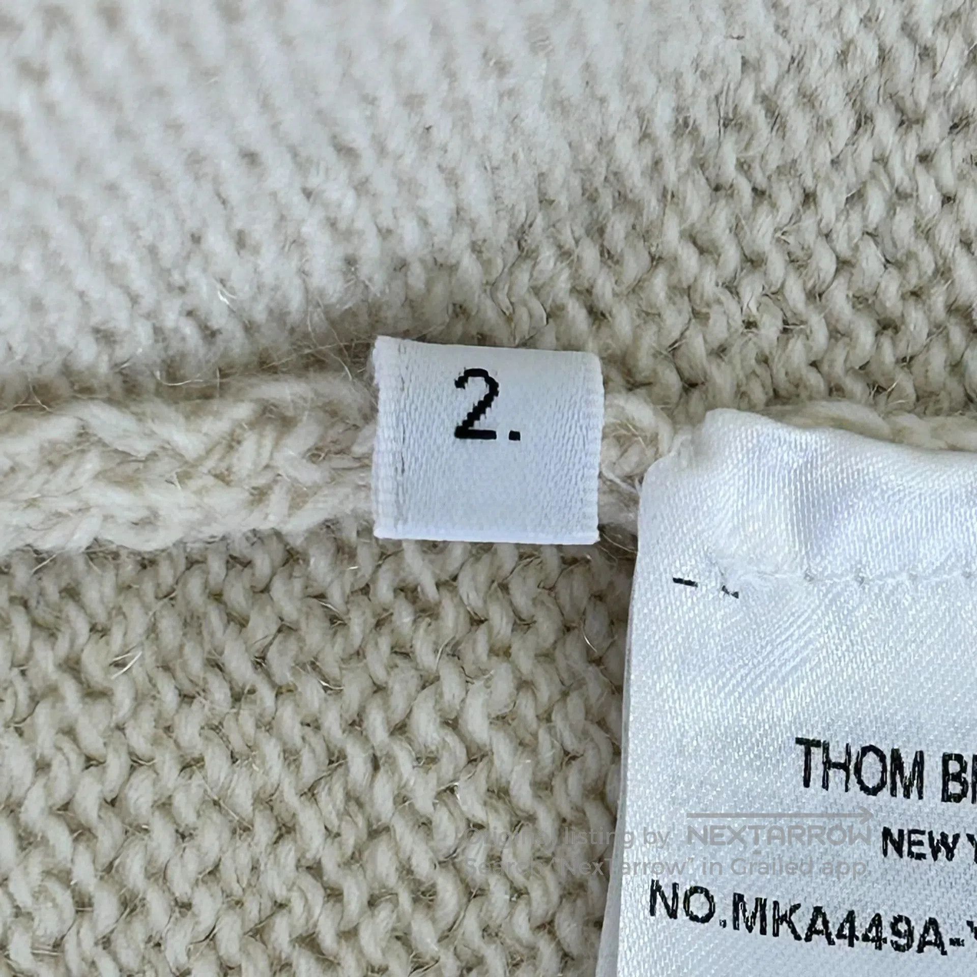 Thom Browne Thom Browne SIZE2 Headed POLO knit sweater Size M / US 6-8 / IT 42-44 - 5 Thumbnail