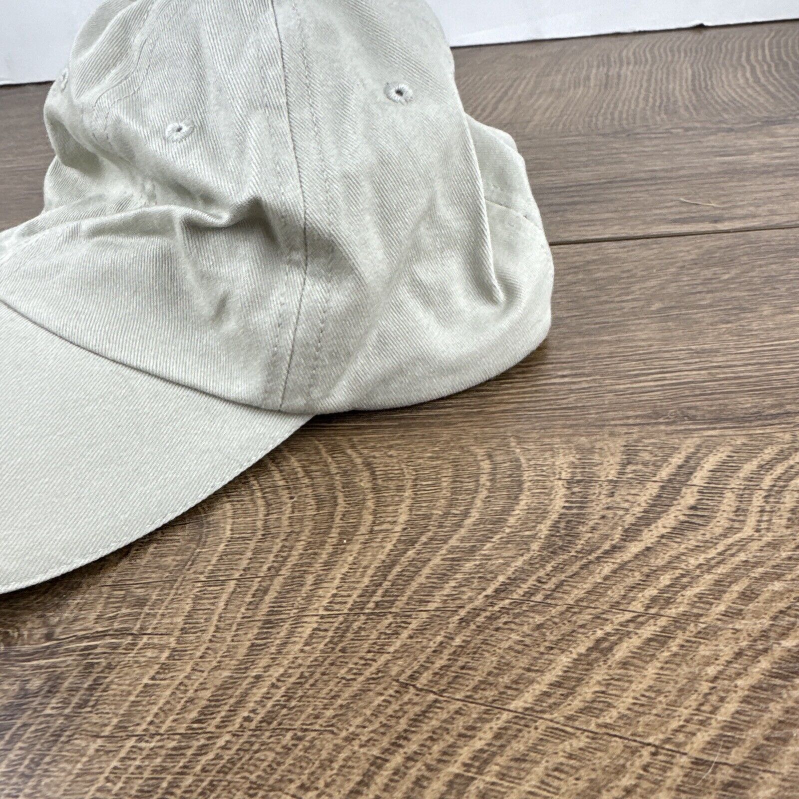Other Plain Tan Baseball Hat Tan Brown Hat Adjustable Adult Size H Size ONE SIZE - 8 Thumbnail