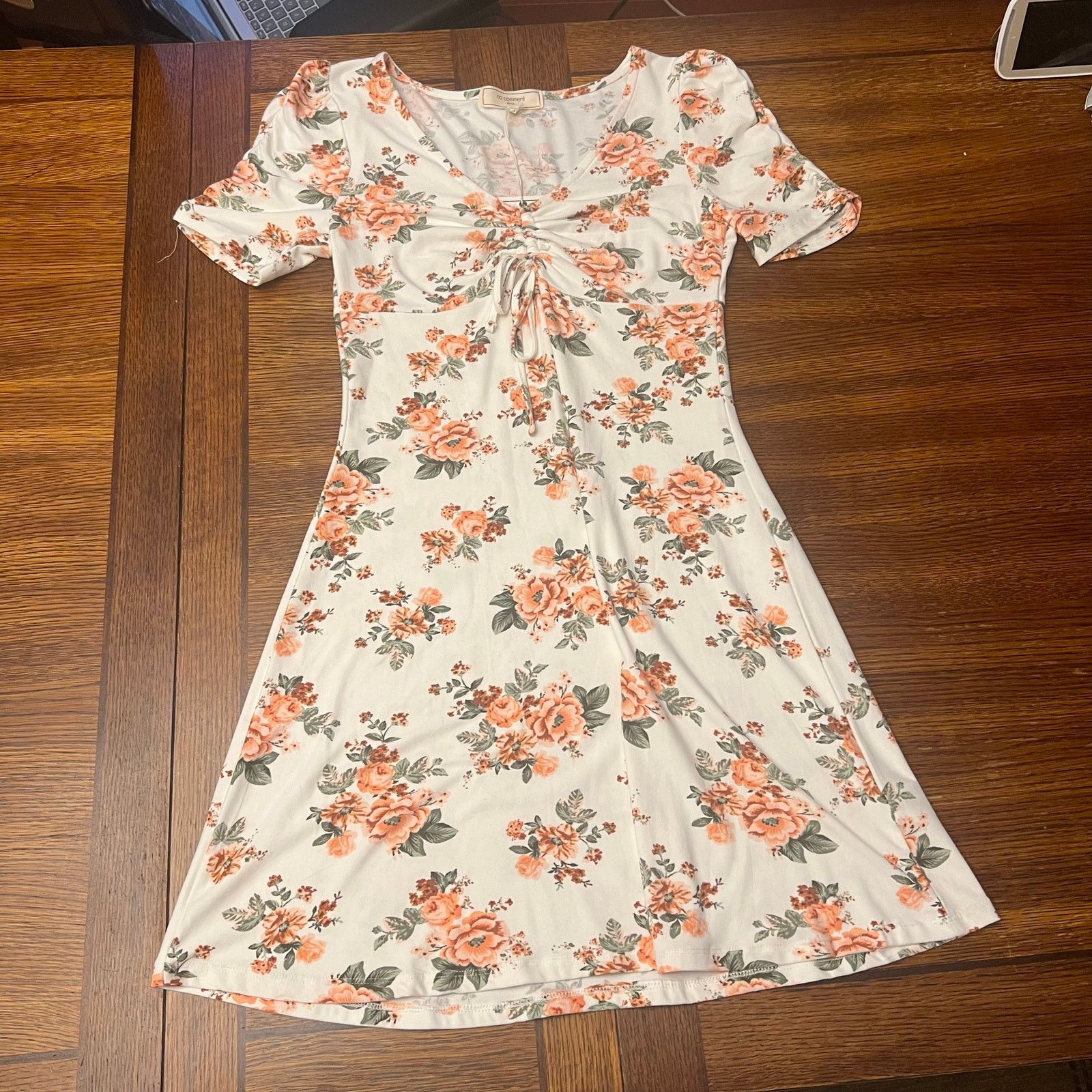 Other NWT No Comment LA Floral Cocktail Dress Medium Spring Size M / US 6-8 / IT 42-44 - 10 Thumbnail