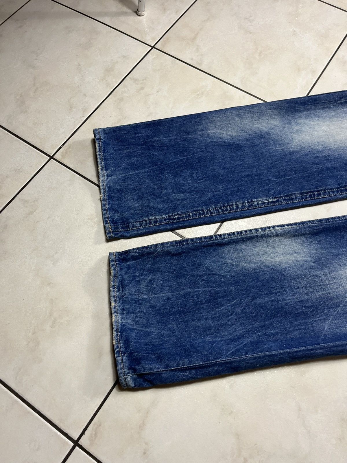 Energie × Vintage Vintage Energie distressed marrey jeans denim with keychain Size US 36 / EU 52 - 11 Thumbnail