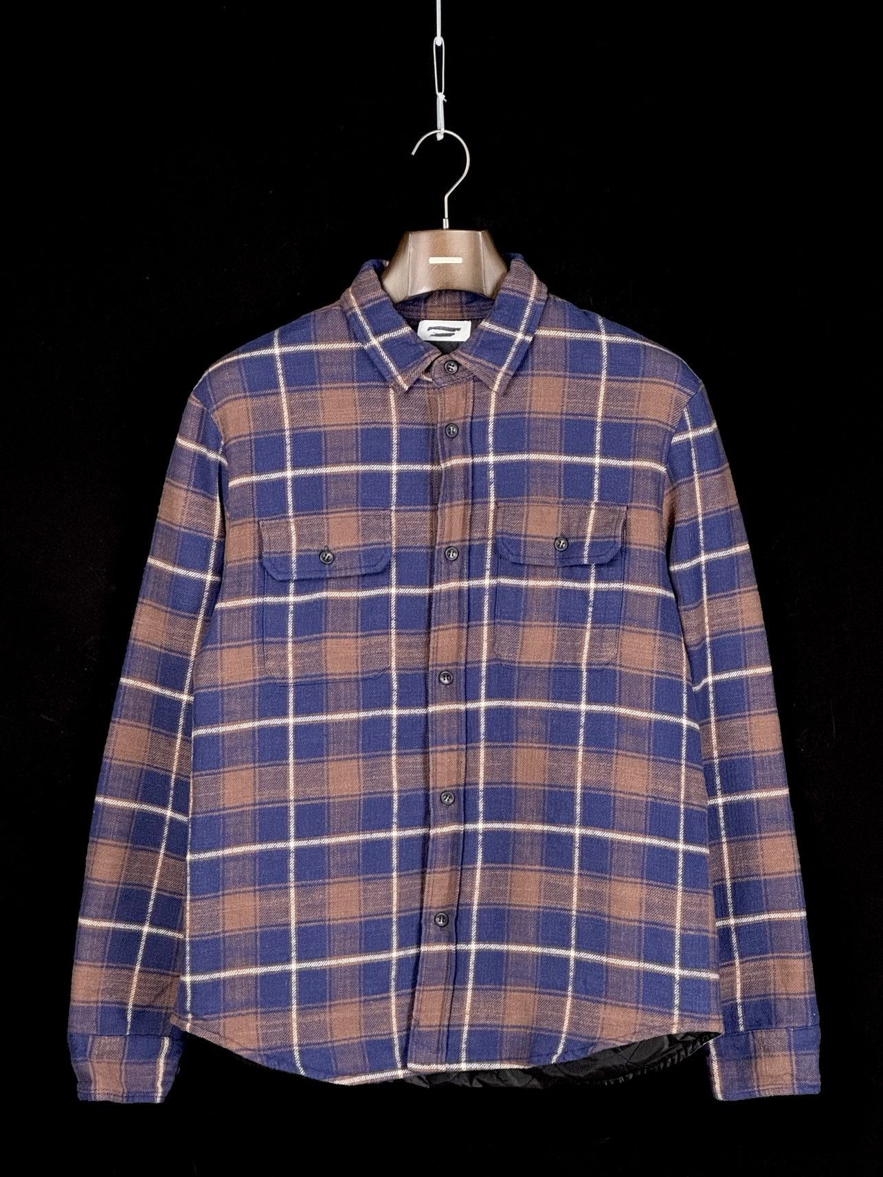 John Elliott Jupiter Plaid Flannel Shirt FW2018