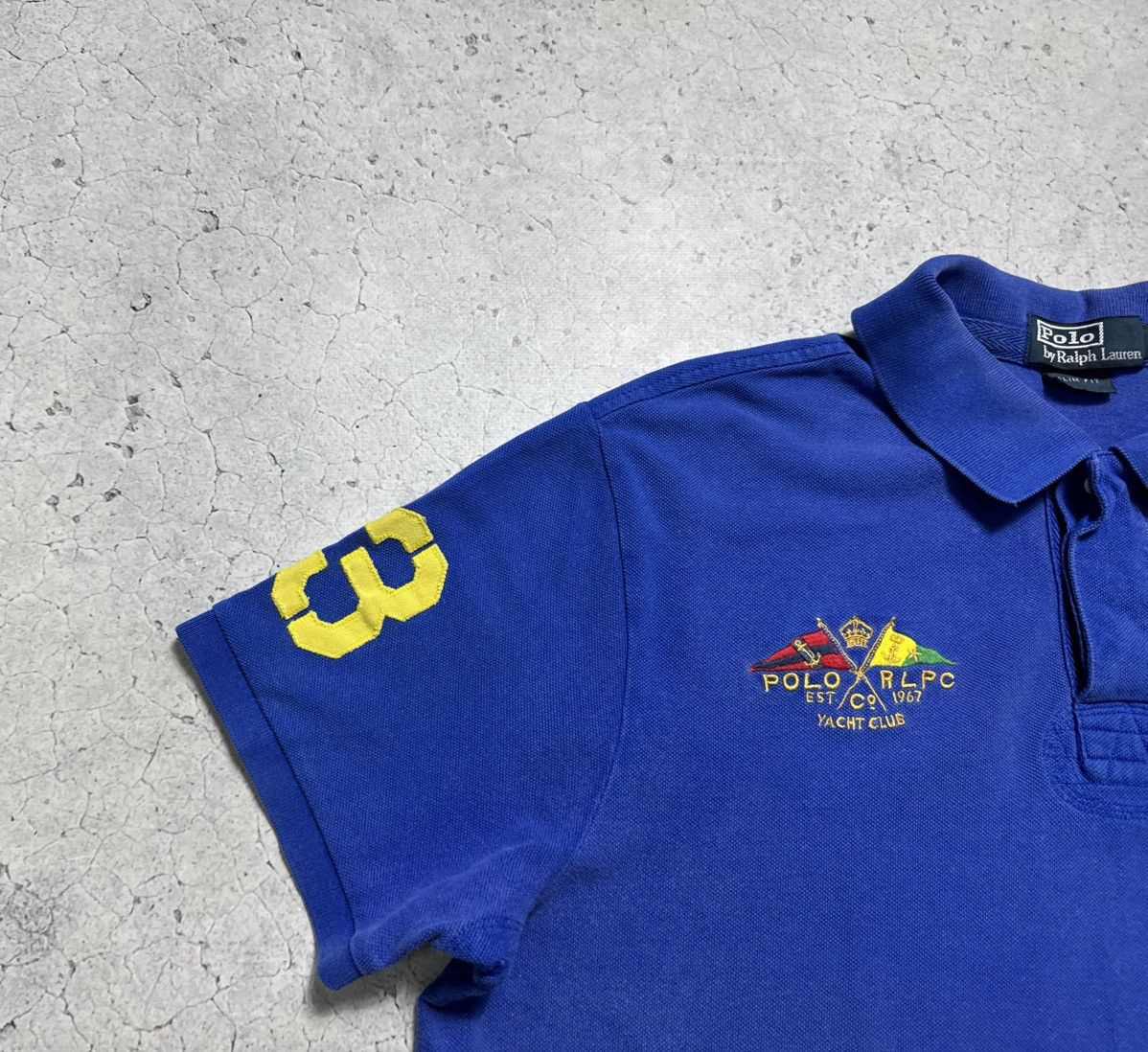 Polo Ralph Lauren Polo Ralph Lauren RLPC Big Pony #3 Polo Shirt Blue Size XL Size US XL / EU 56 / 4 - 3 Thumbnail