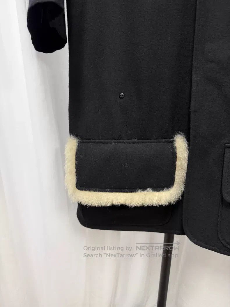 Yohji Yamamoto Yohji Yamamoto 90s mainline plush patchwork wool coat Size US M / EU 48-50 / 2 - 4 Thumbnail