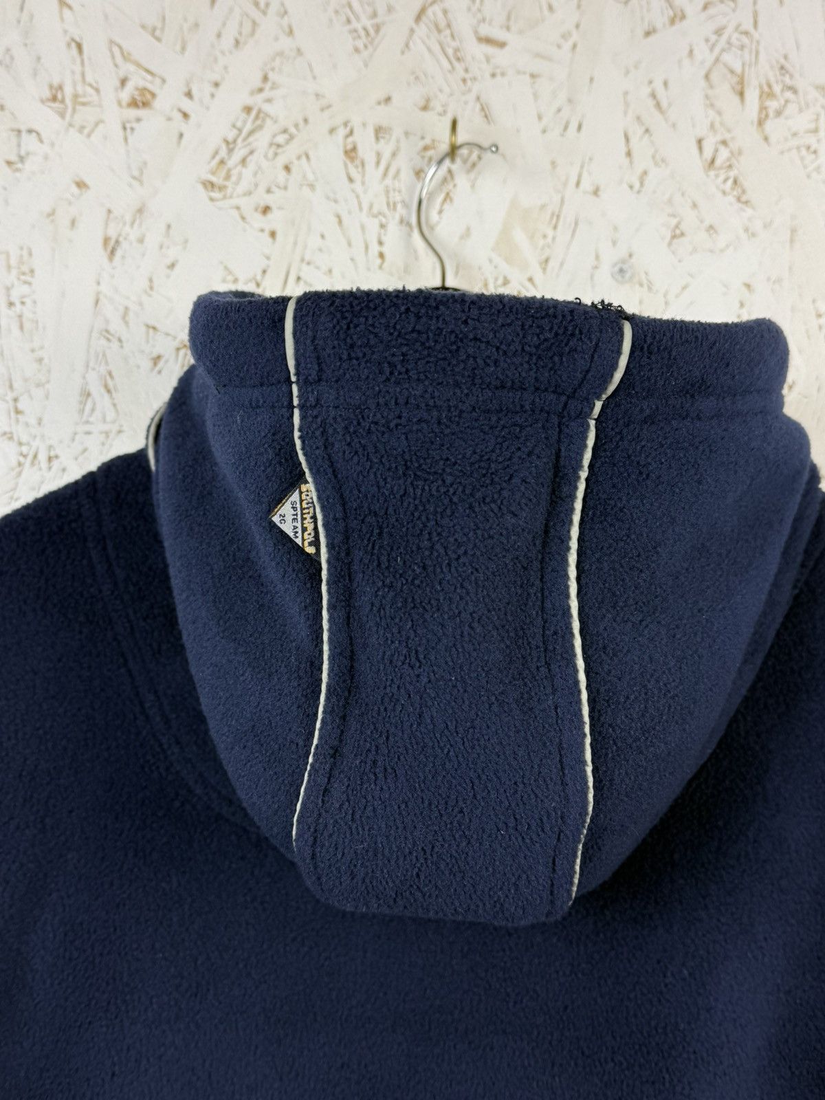 Southpole Vintage Southpole Grafitti Logo Fleece Hooded Jacket Blue M Size US M / EU 48-50 / 2 - 7 Thumbnail