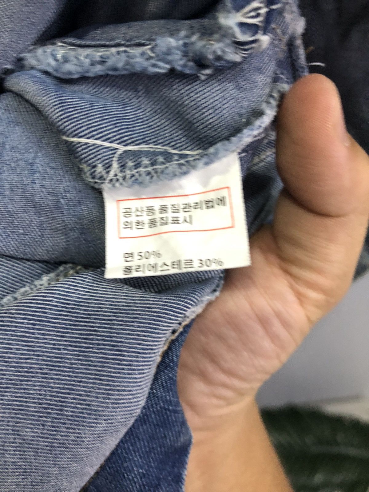 Japanese Brand Y2K Bobby Mall Rhinestone Denim Jacket Women Size XS / US 0-2 / IT 36-38 - 7 Thumbnail