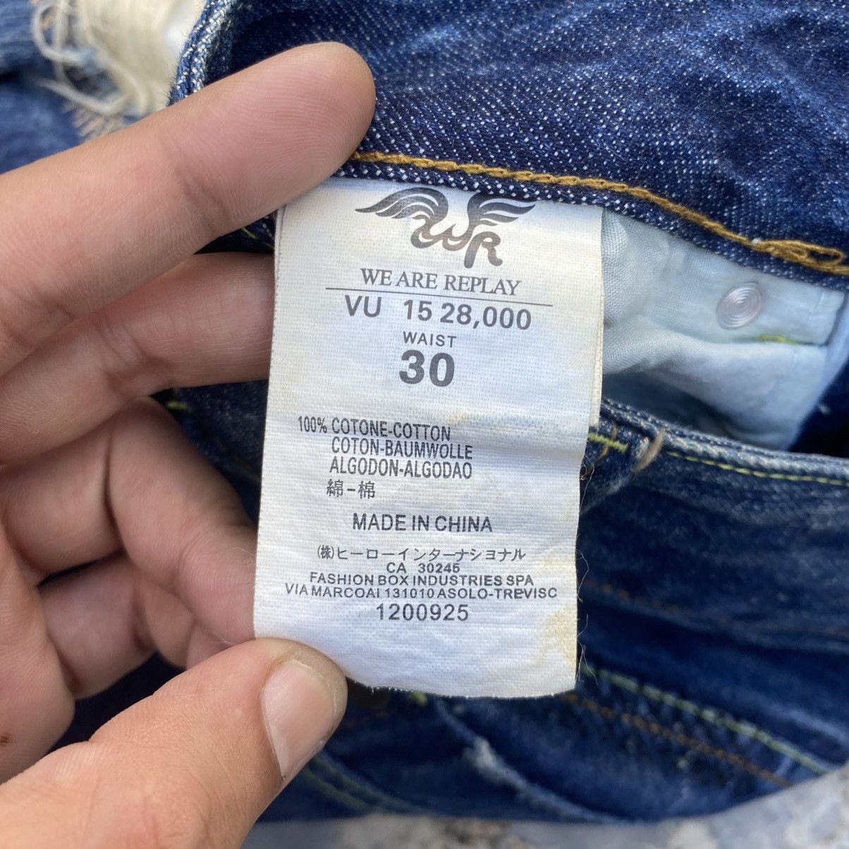 Replay REPLAY ripped patchwork jeans curve legs Size US 32 / EU 48 - 10 Thumbnail