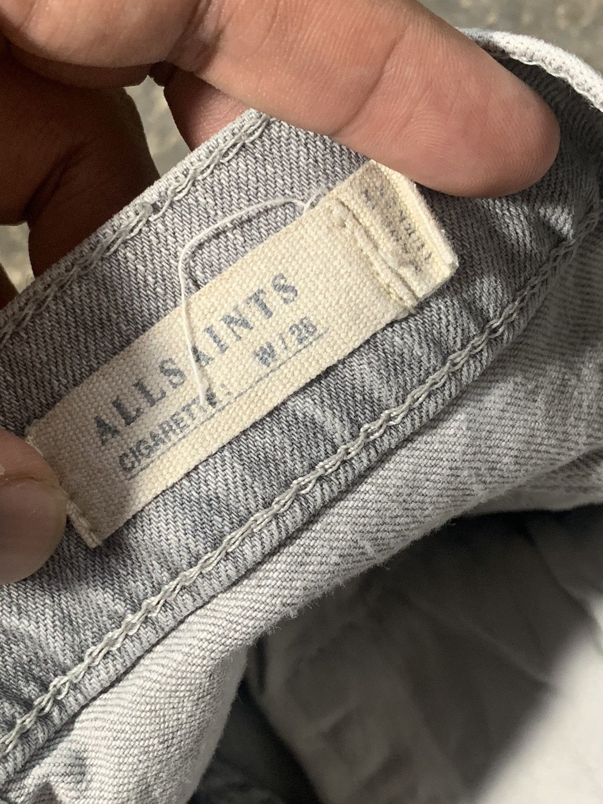 Allsaints Allsaints Skinny Straight jeans Size US 27 - 7 Thumbnail