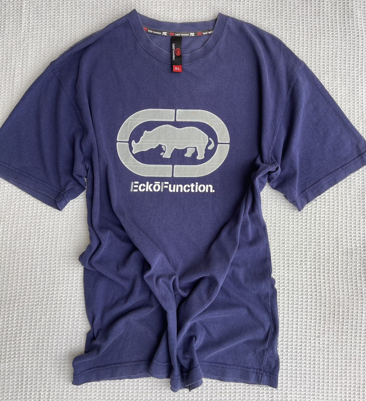 Ecko Unltd. Vintage’00s🔥ECKO🔥Function Big Logo Tshirt HipHop Size US XL / EU 56 / 4 - 3 Thumbnail