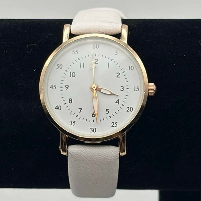 Other White & Gold Retro Watch Size ONE SIZE - 2 Thumbnail