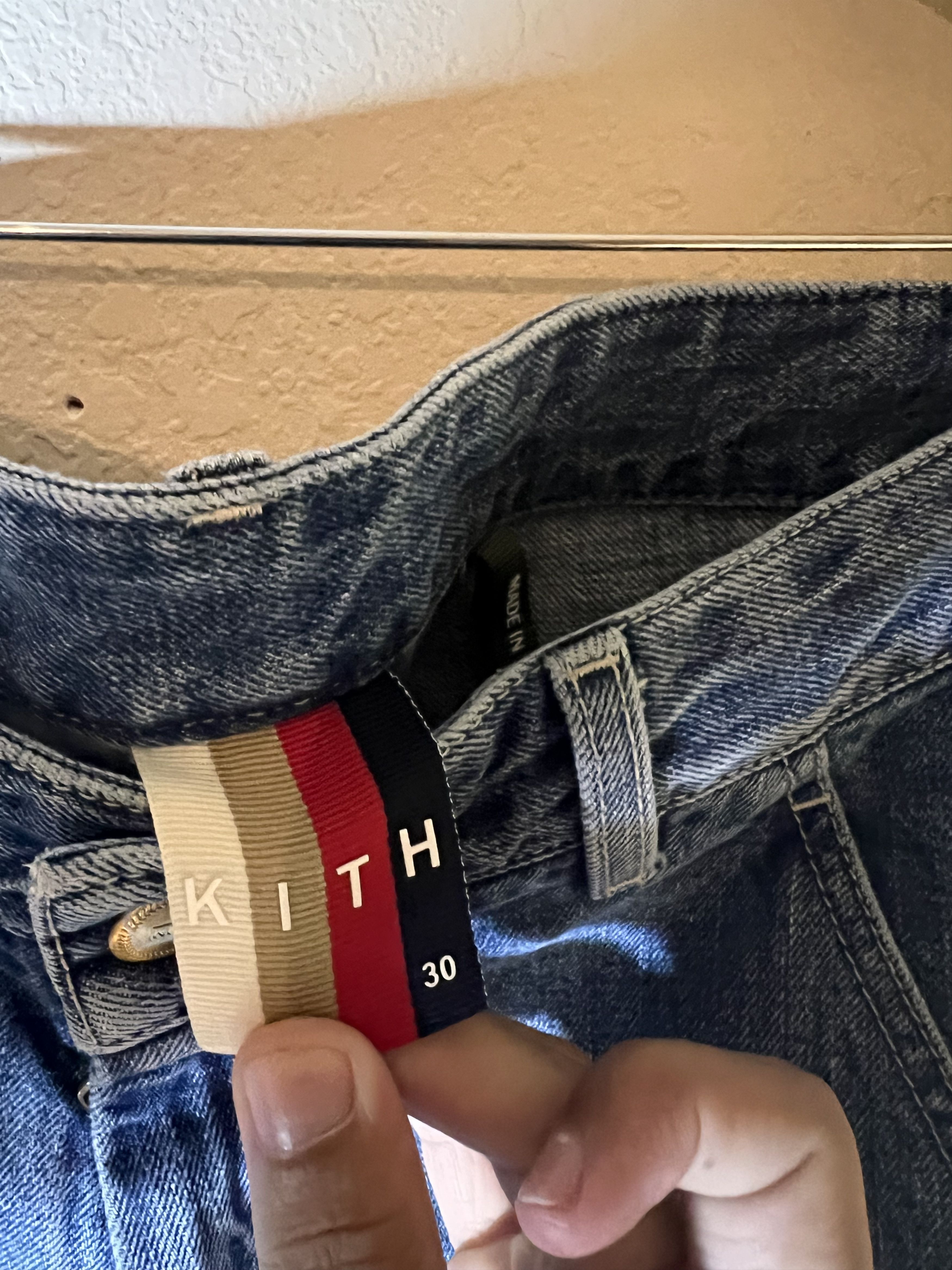 Kith Kith Men's US 30 Denim Field Pants 3.0 Blue Multi Size US 30 / EU 46 - 3 Thumbnail