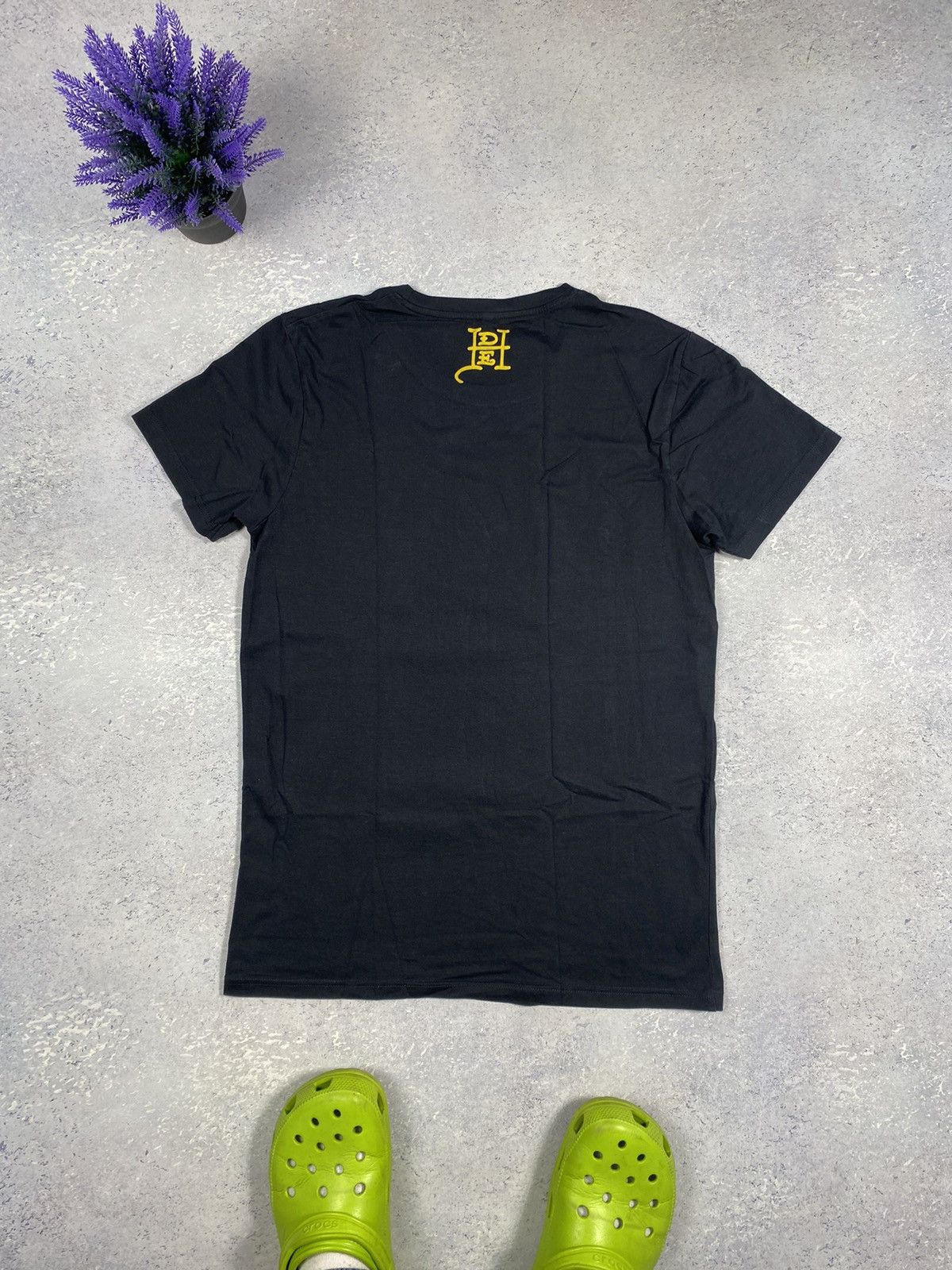 Ed Hardy Ed Hardy Men’s Black T-shirt With Big Logo Size Large Size US L / EU 52-54 / 3 - 5 Thumbnail