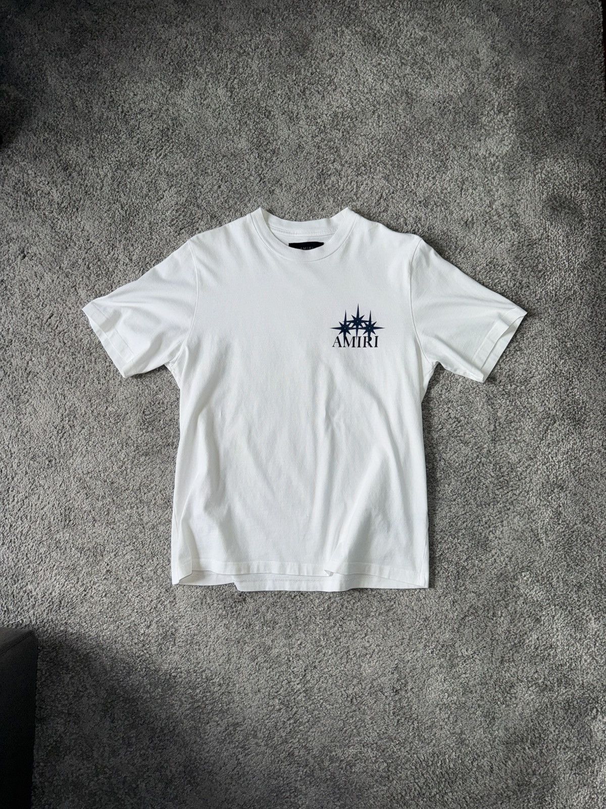Amiri AMIRI Starburst Crystal Tee – Ivory (Size M) Size US M / EU 48-50 / 2 - 2 Thumbnail