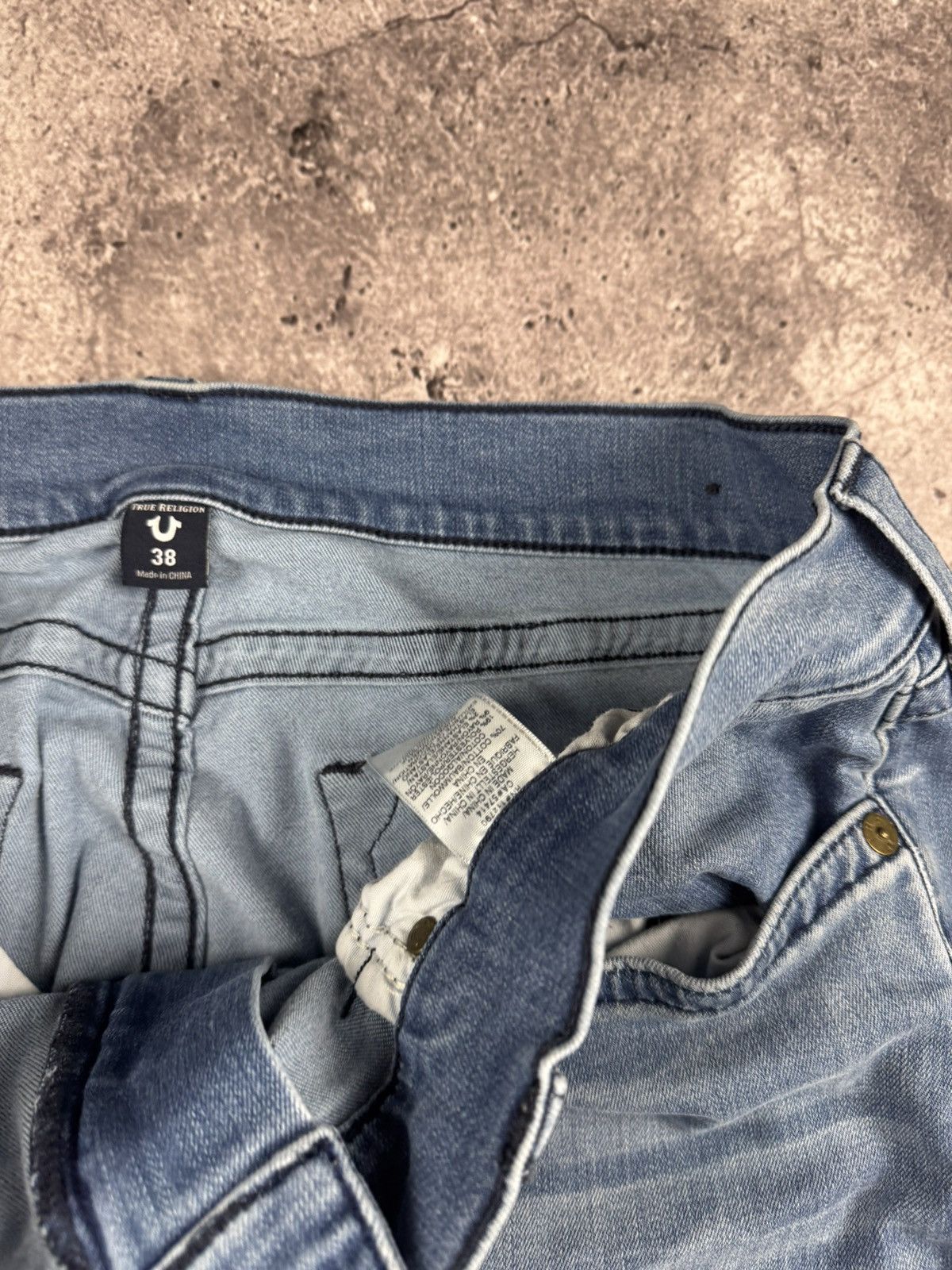 True Religion Crazy Vintage Y2K True Religion Jeans Hip-Hop Skater Unique Size US 38 / EU 54 - 9 Thumbnail