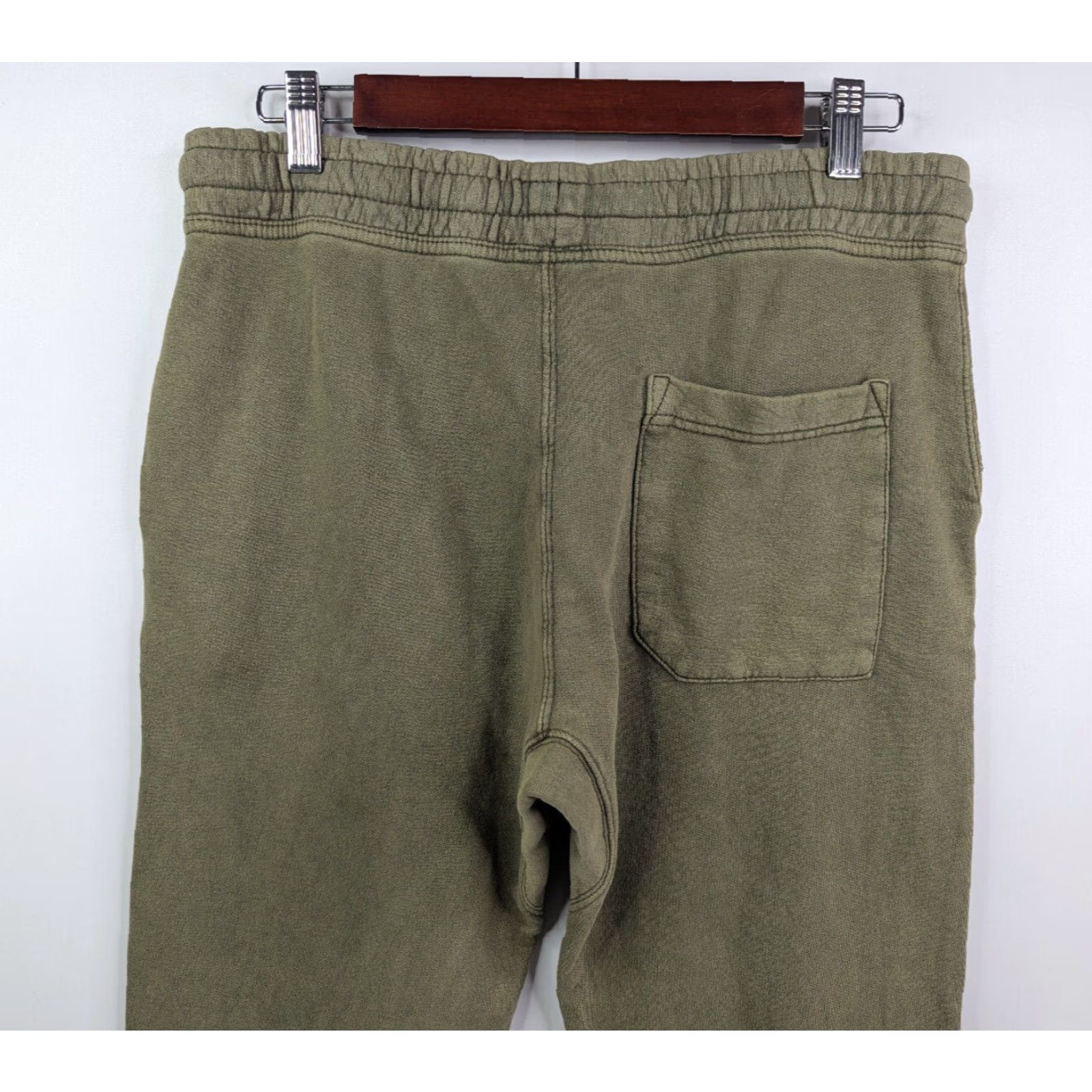 Vintage VINTAGE Rebirth Green Sweatpants Joggers Drawstring Elastic Waist Size Small 100% Cotton Women Pants S Green Sweatpants 90s Size 28" / US 6 / IT 42 - 5 Thumbnail