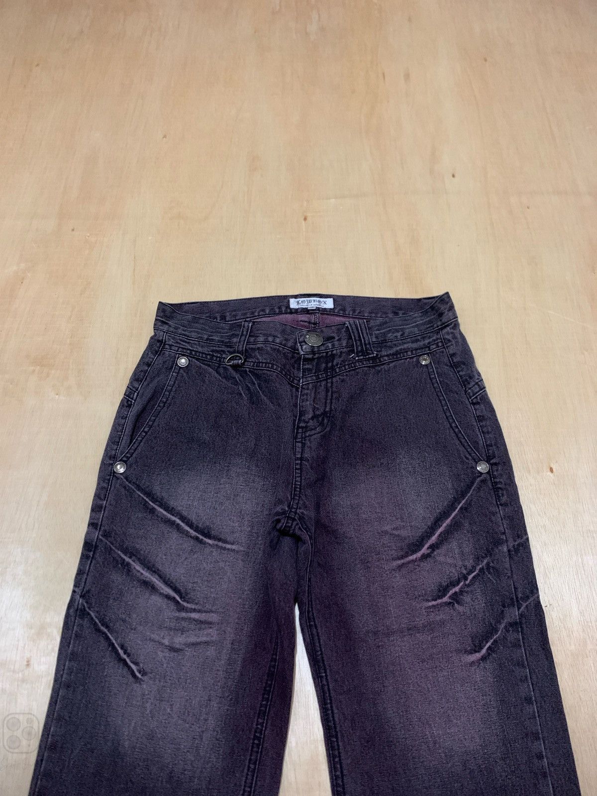 Hysteric Glamour × If Six Was Nine × Japanese Brand Lowbox Denim Jeans ifsixwasnine Style Size US 31 - 2 Thumbnail