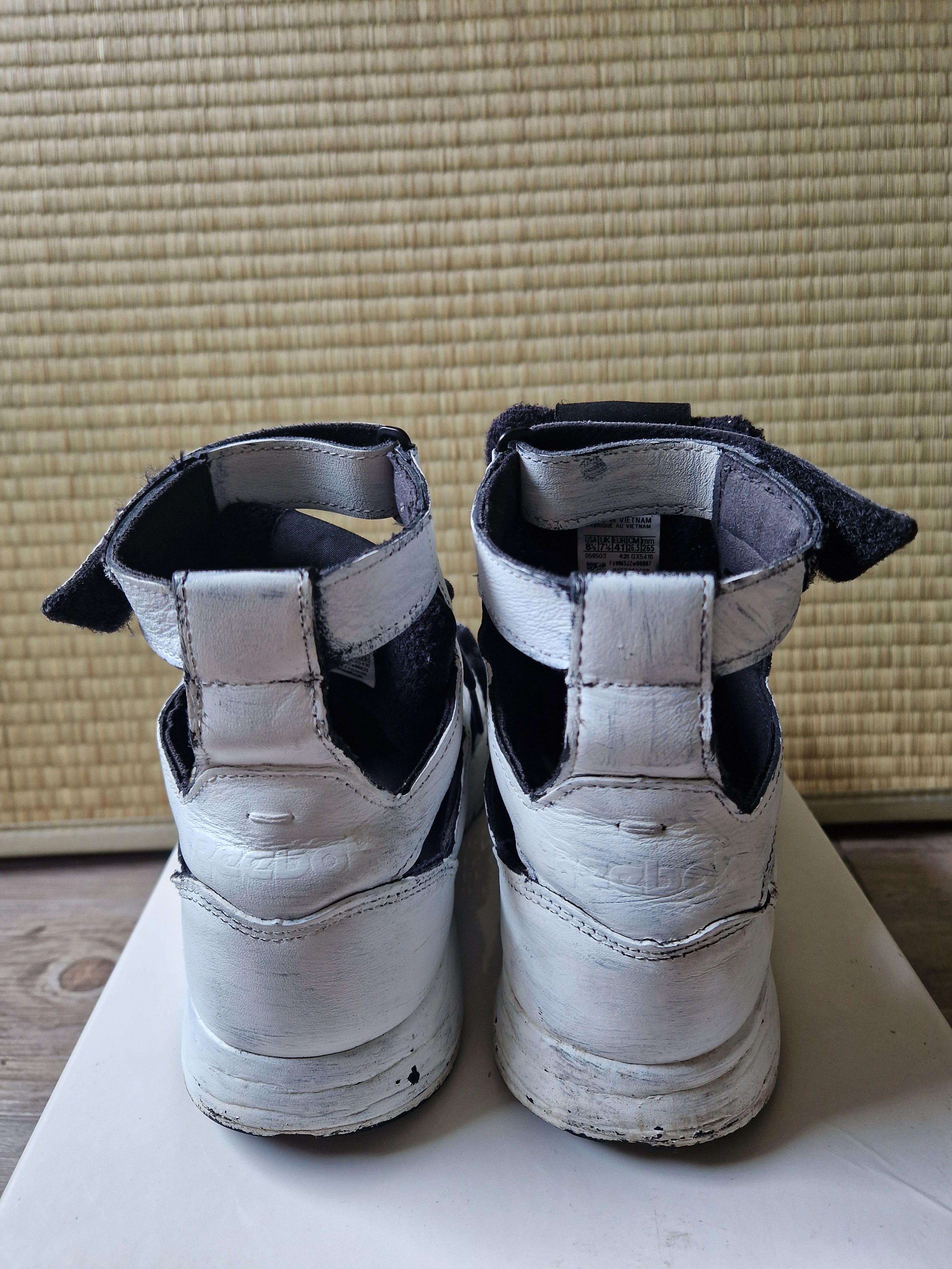 Maison Margiela × Reebok Reebok Classic Leather Tabi High Maison Margiela Bianchetto Size US 10 / IT 40 - 2 Thumbnail