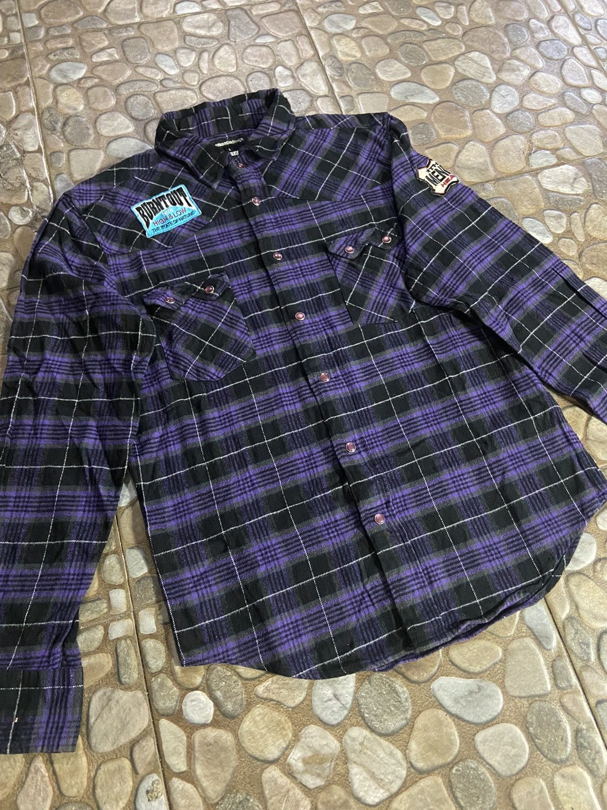 semanticdesign 💵 BIDDING OVER 💵 semantic design long shirt flanel Size US M / EU 48-50 / 2 - 2 Thumbnail