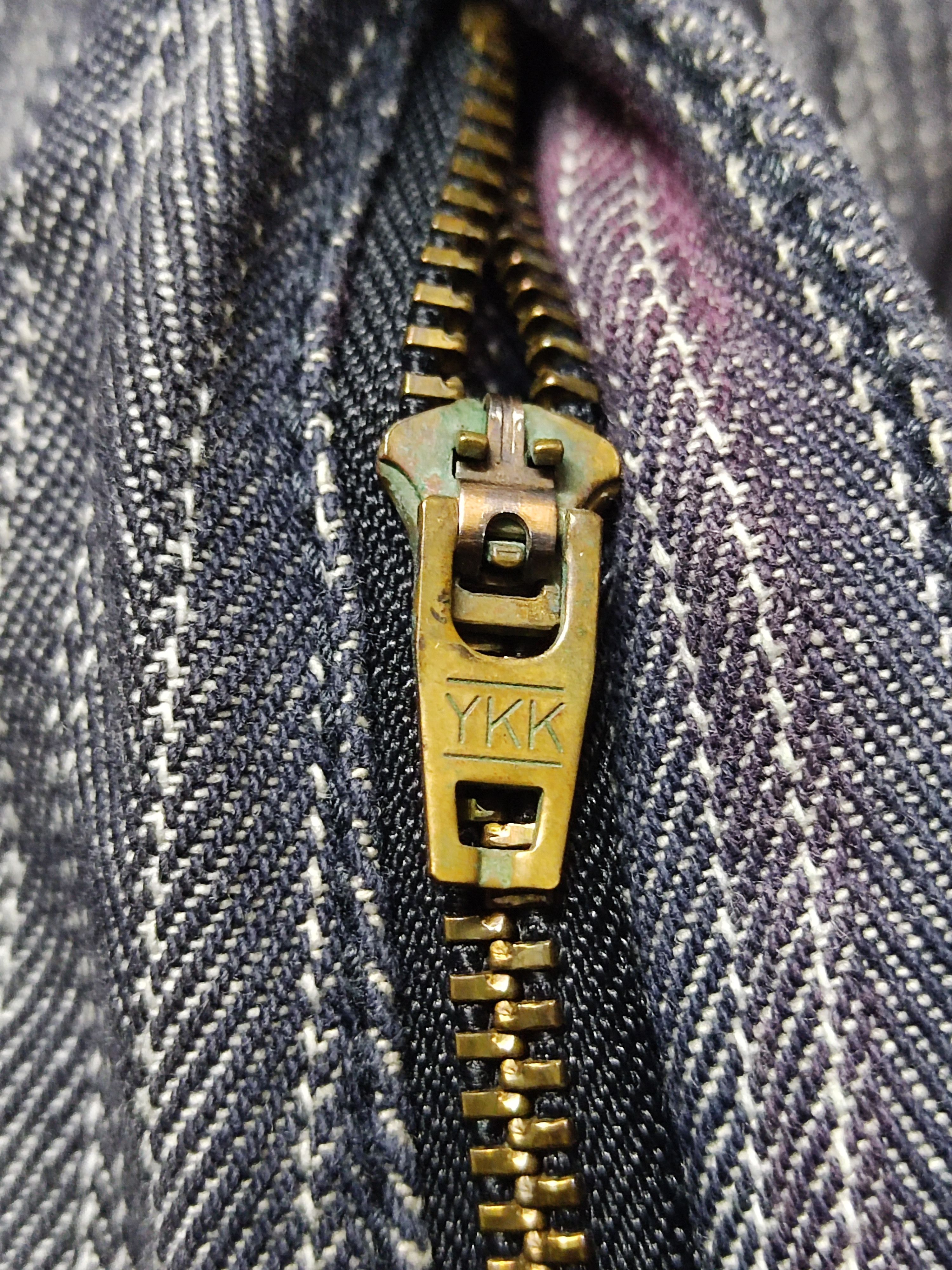PPFM Vintage Rare PPFM Japanese Overall Denim Indigo Stripe Size US 34 / EU 50 - 8 Thumbnail
