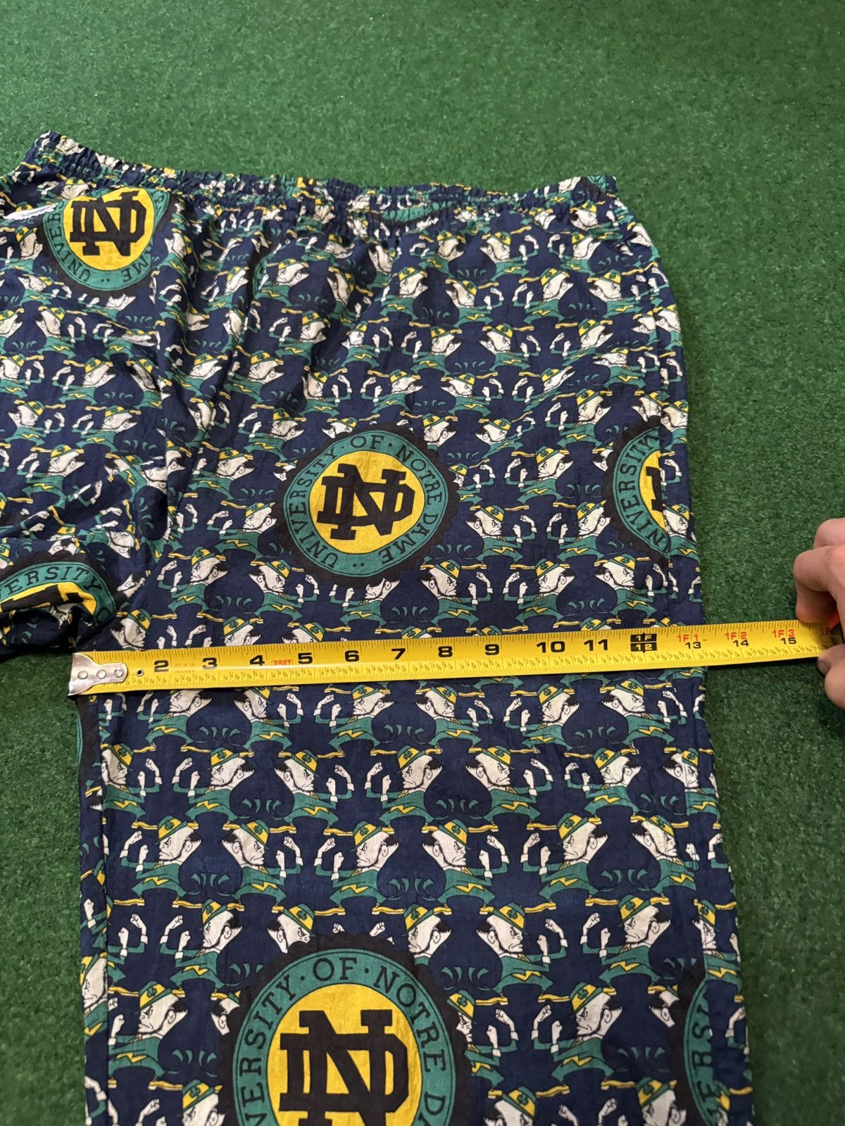 Apex Vintage 90s Notre Dame Fighting Irish M/L Sweatpants Size US 36 / EU 52 - 10 Thumbnail