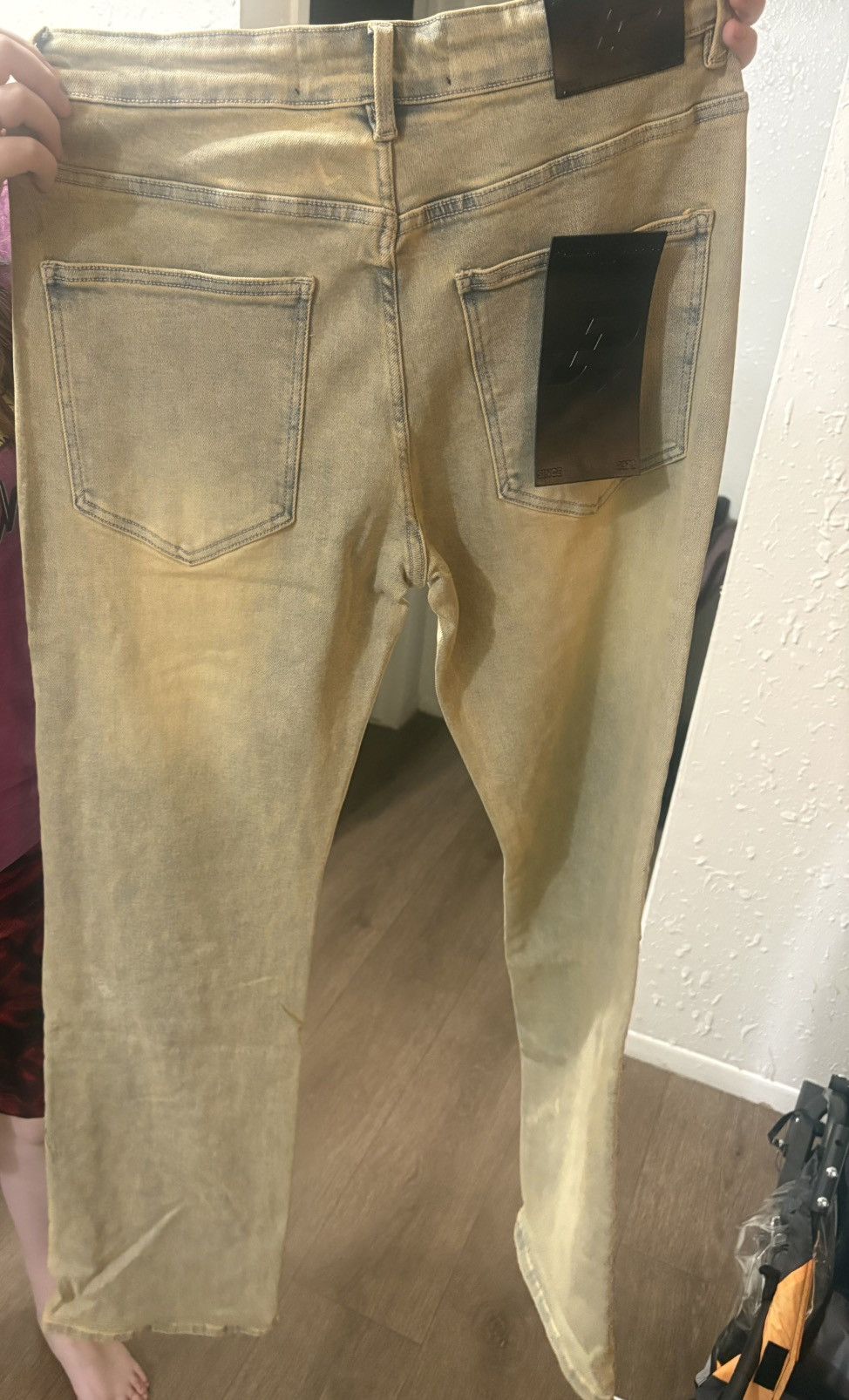 Men 34 in Beige, Men's — image 2 of 5