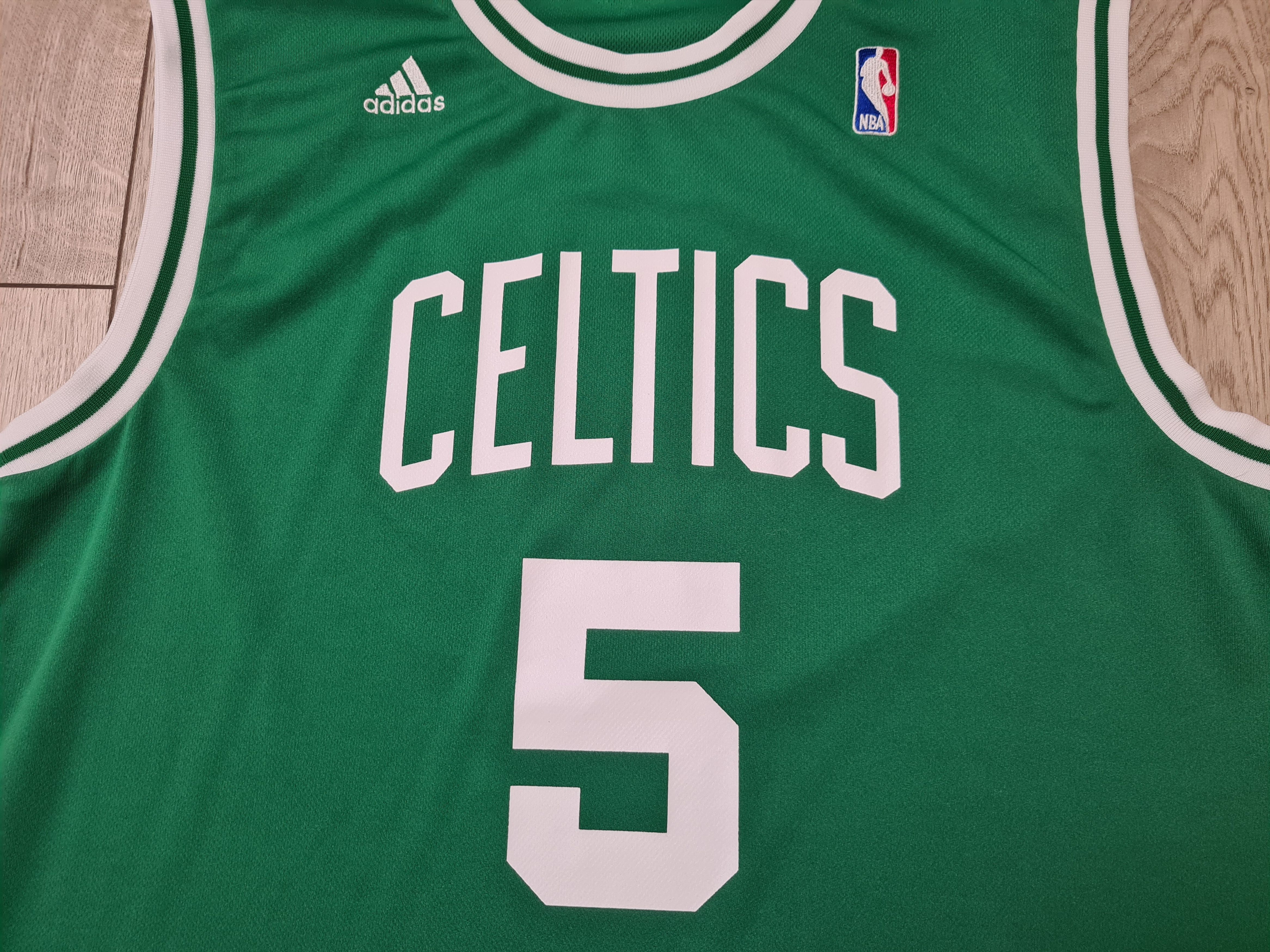 Adidas BOSTON CELTICS JERSEY 2013 GARNETT JERSEY BASKETBALL SHIRT Size US M / EU 48-50 / 2 - 3 Thumbnail