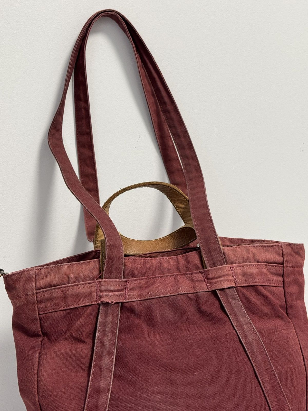Fjallraven Fjallraven G-1000 Maroon Red Bag Totepack Shoulder Backpack Size ONE SIZE - 10 Thumbnail