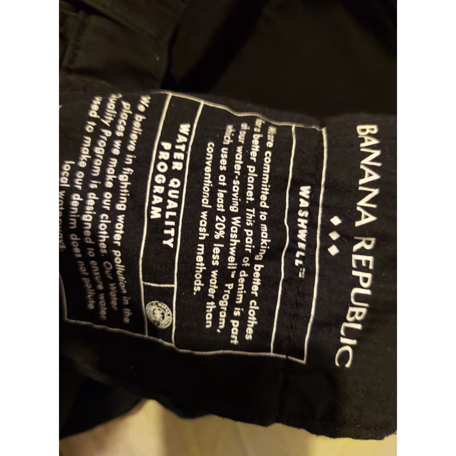 Banana Republic Banana Republic Jeans Slim Straight 36x30 36x29 Black Men 5-Pocket Denim Cotton Zip Button Pants Vintage No Size US 36 / EU 52 - 4 Thumbnail