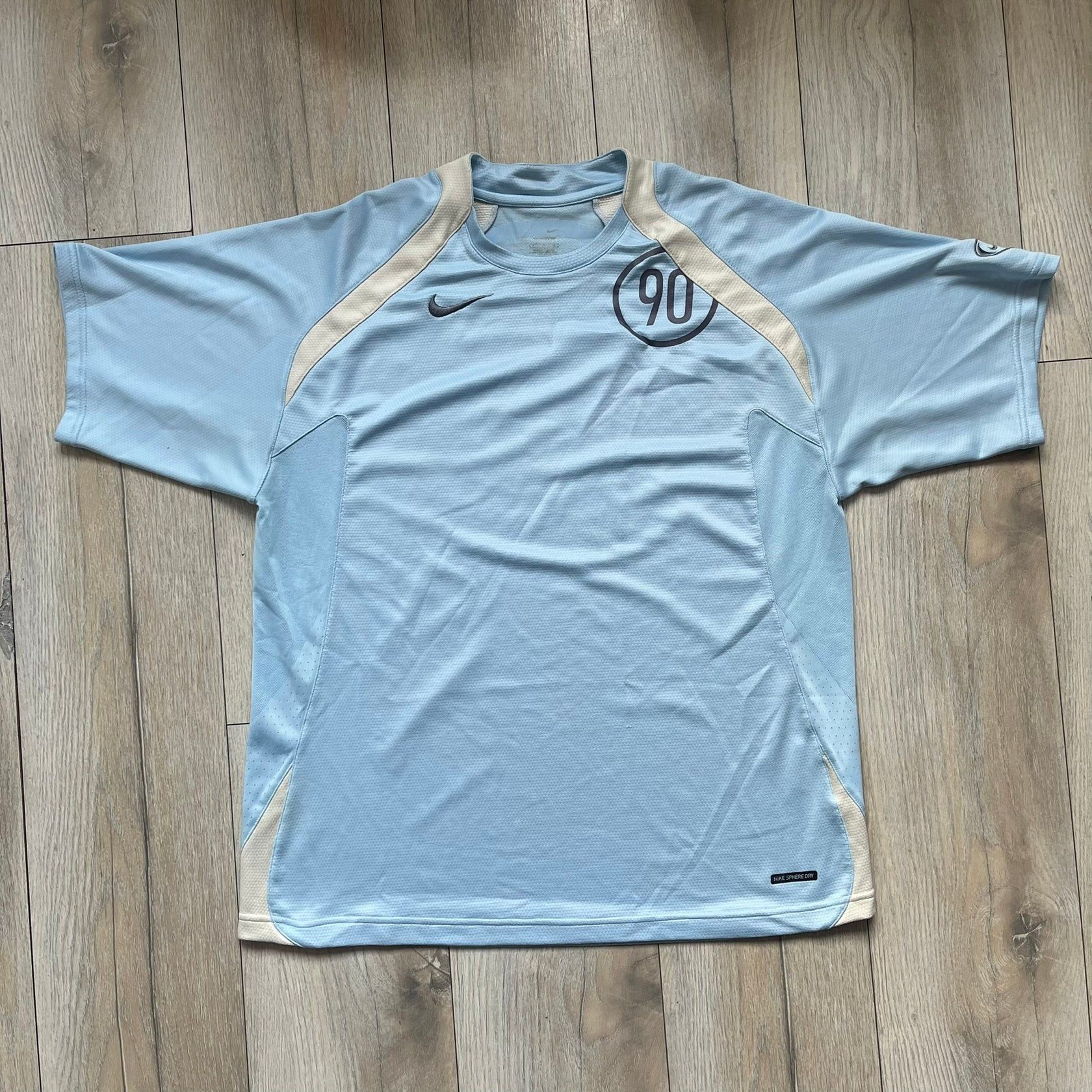 Nike Nike Sphere Dry 90's Baby Blue Tee Size US L / EU 52-54 / 3 - 1 Thumbnail