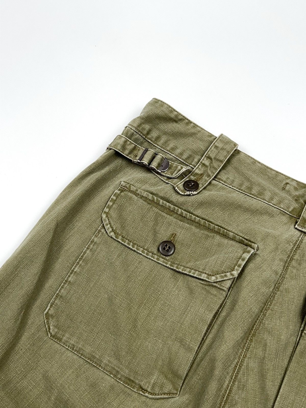 Polo Ralph Lauren Polo Ralph Lauren Military Cargo Vintage Combat Pants Battle Size US 33 - 19 Thumbnail