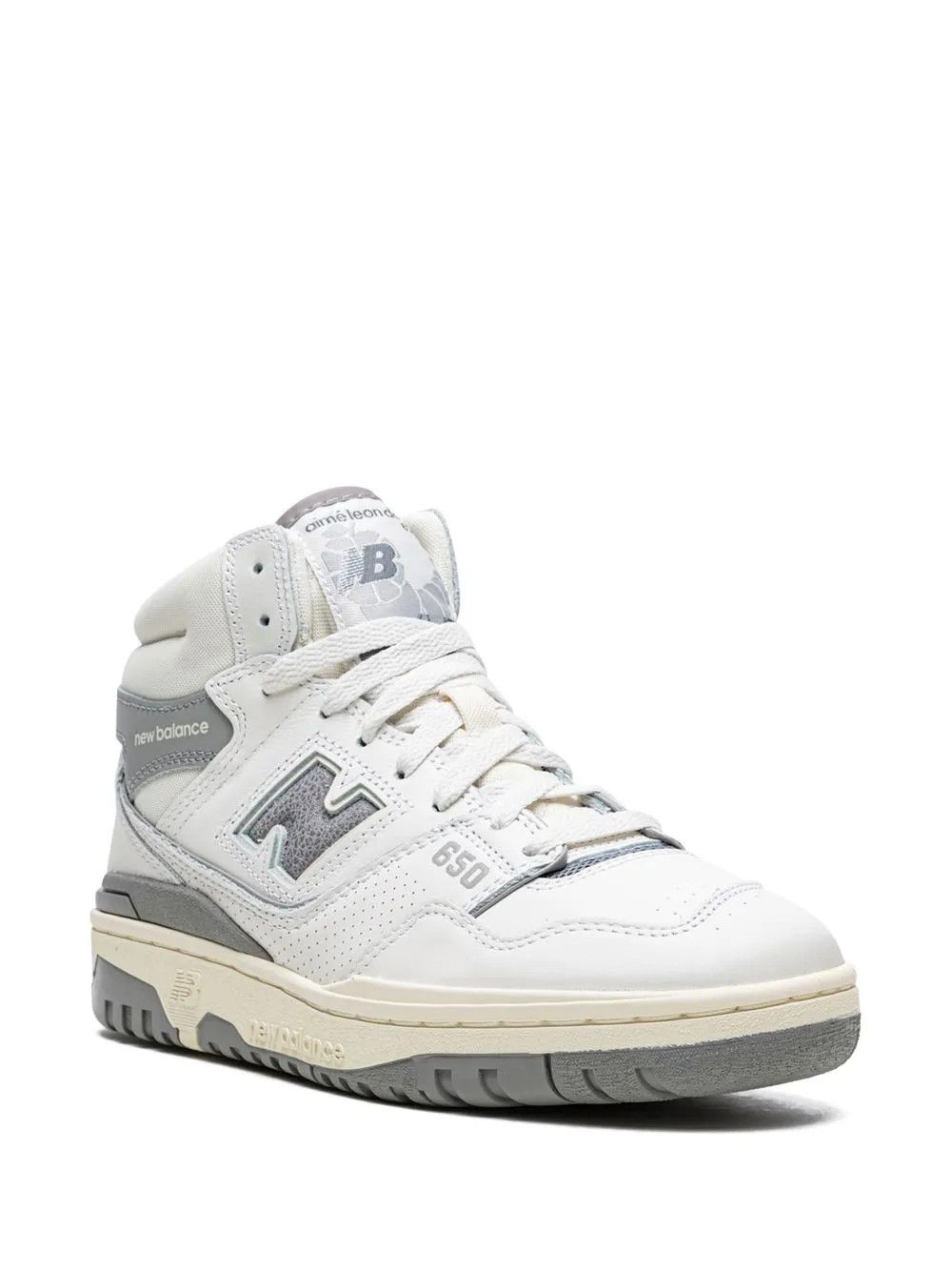 Aime Leon Dore × New Balance NWT New Balance x Aimé Leon Dore 650R White Silver w/ Box Size US 6 / EU 39 - 2 Thumbnail