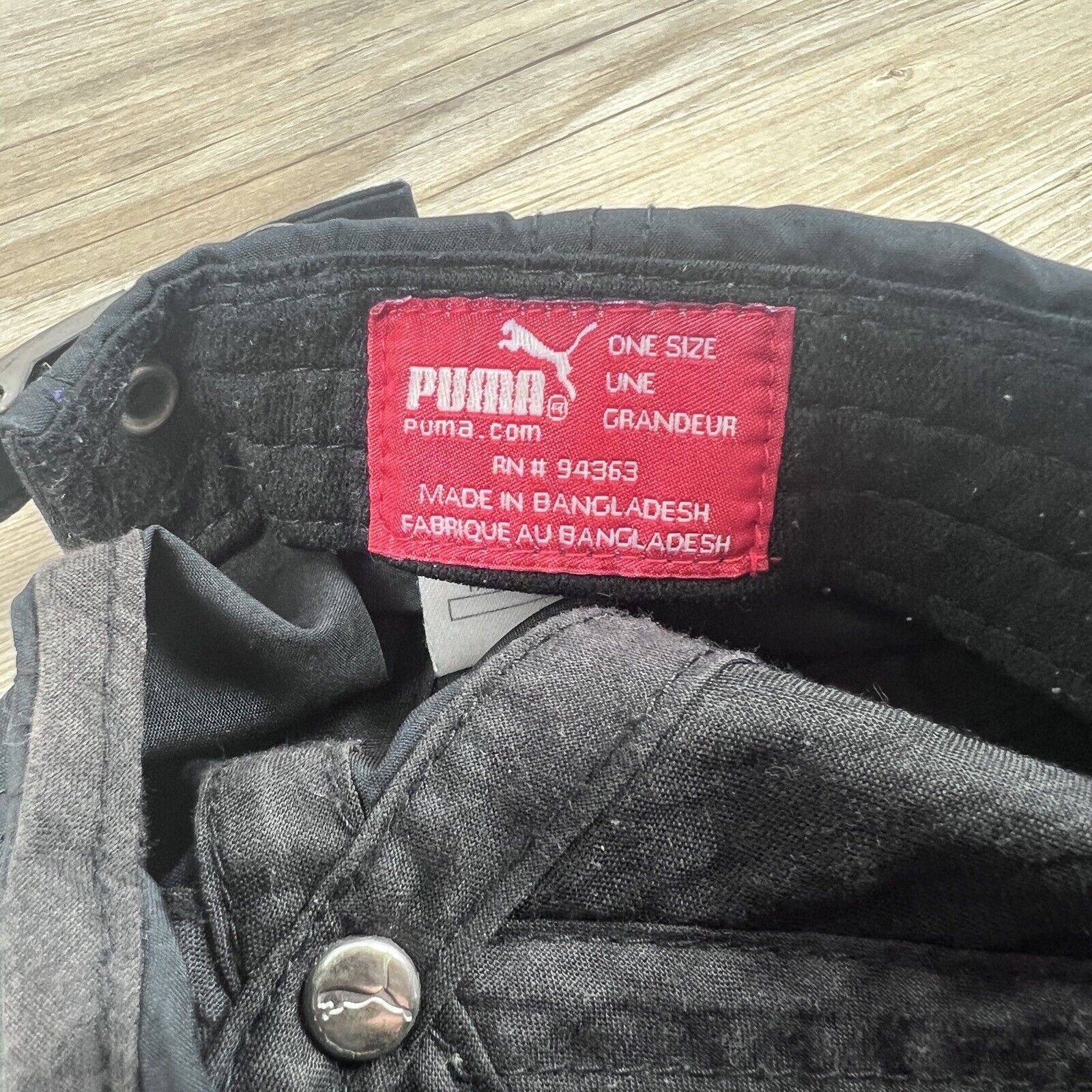 Puma PUMA Hat PUMA Adjustable Hat Black Adjustable Hat Adult Fit Size ONE SIZE - 12 Thumbnail