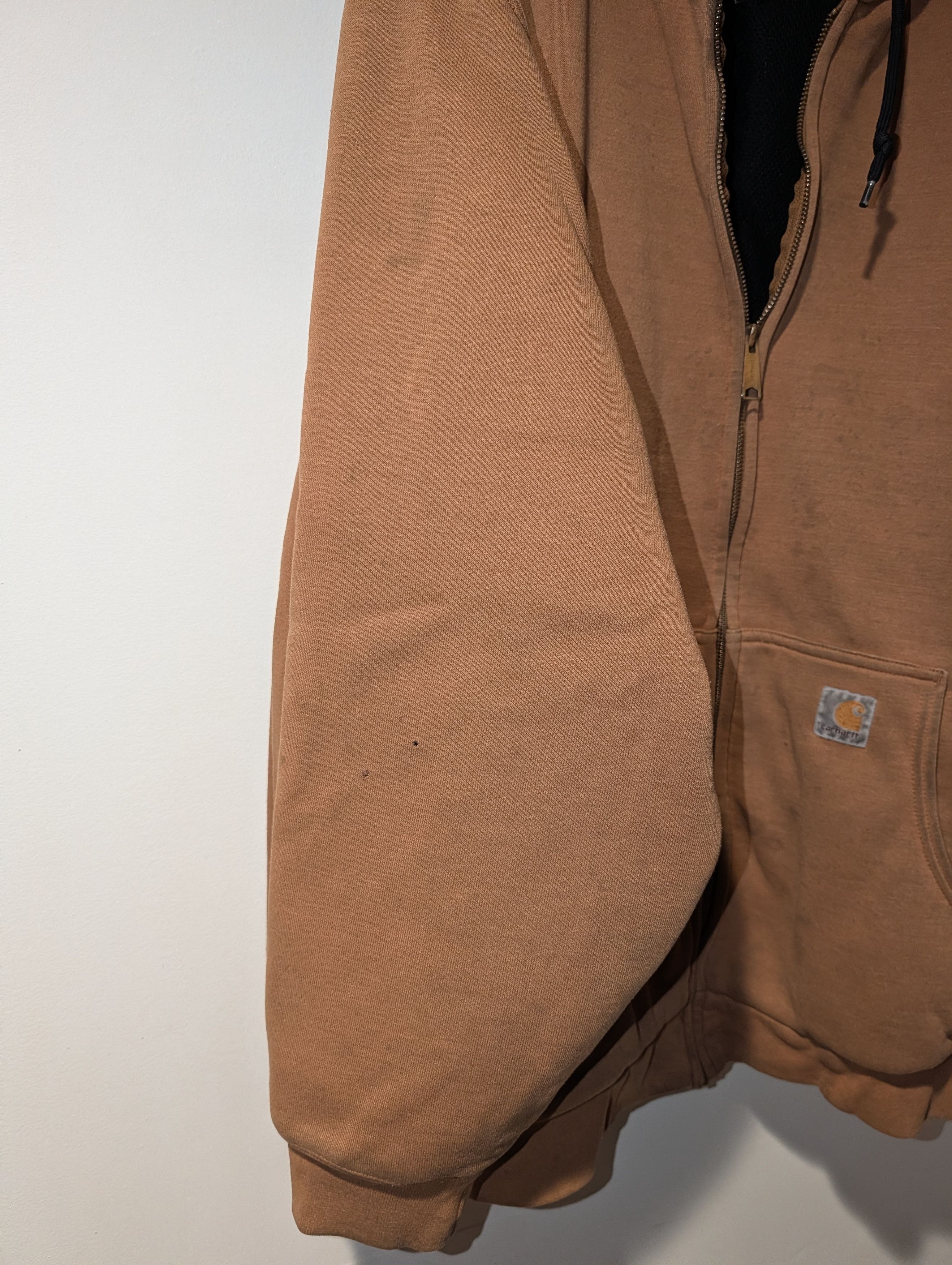 Carhartt Carhartt J149 Thermal Lined Zip Up Hoodie Workwear 3XL Size US XXL / EU 58 / 5 - 5 Thumbnail