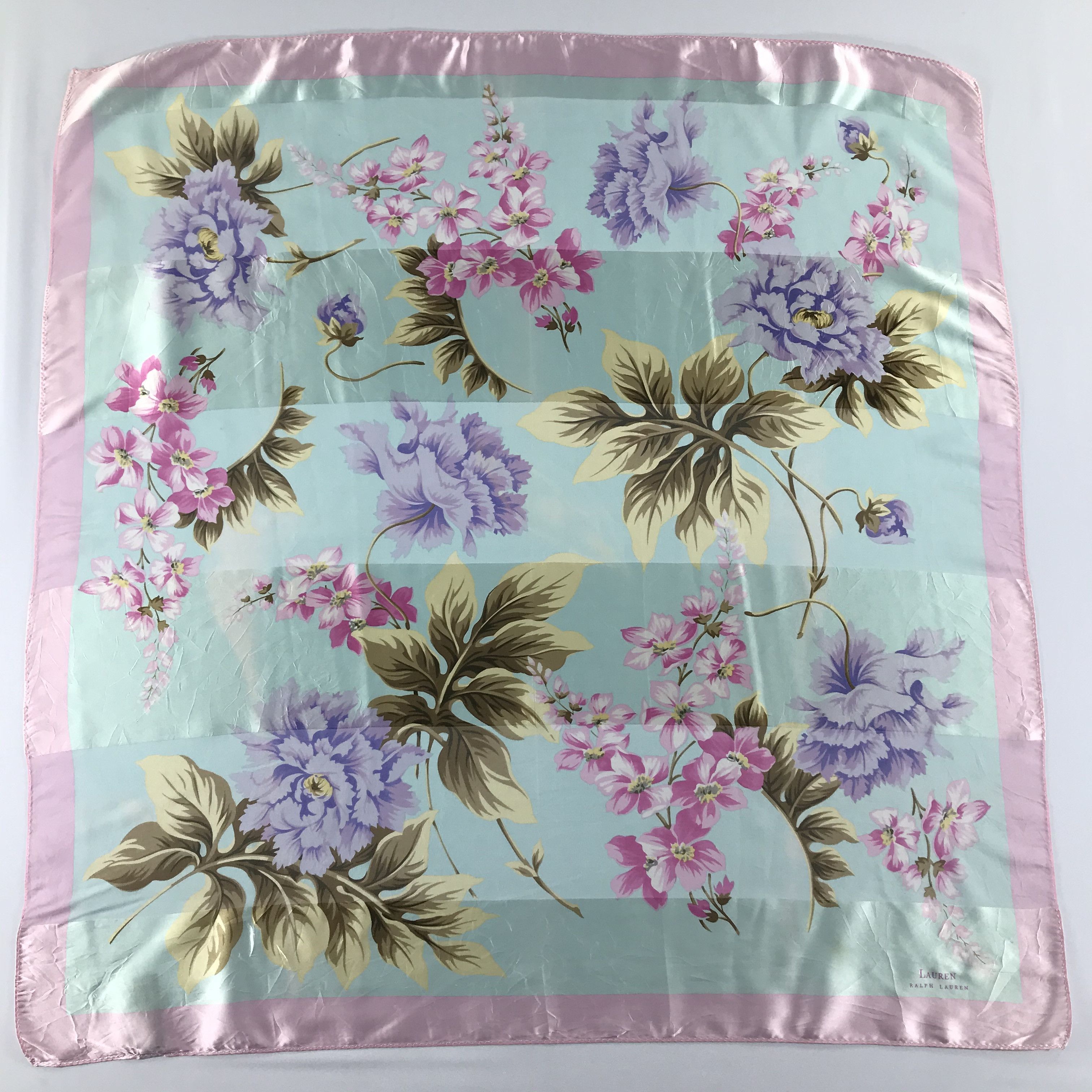 Ralph Lauren Vintage Ralph Lauren Silk Scarf Size ONE SIZE - 2 Thumbnail