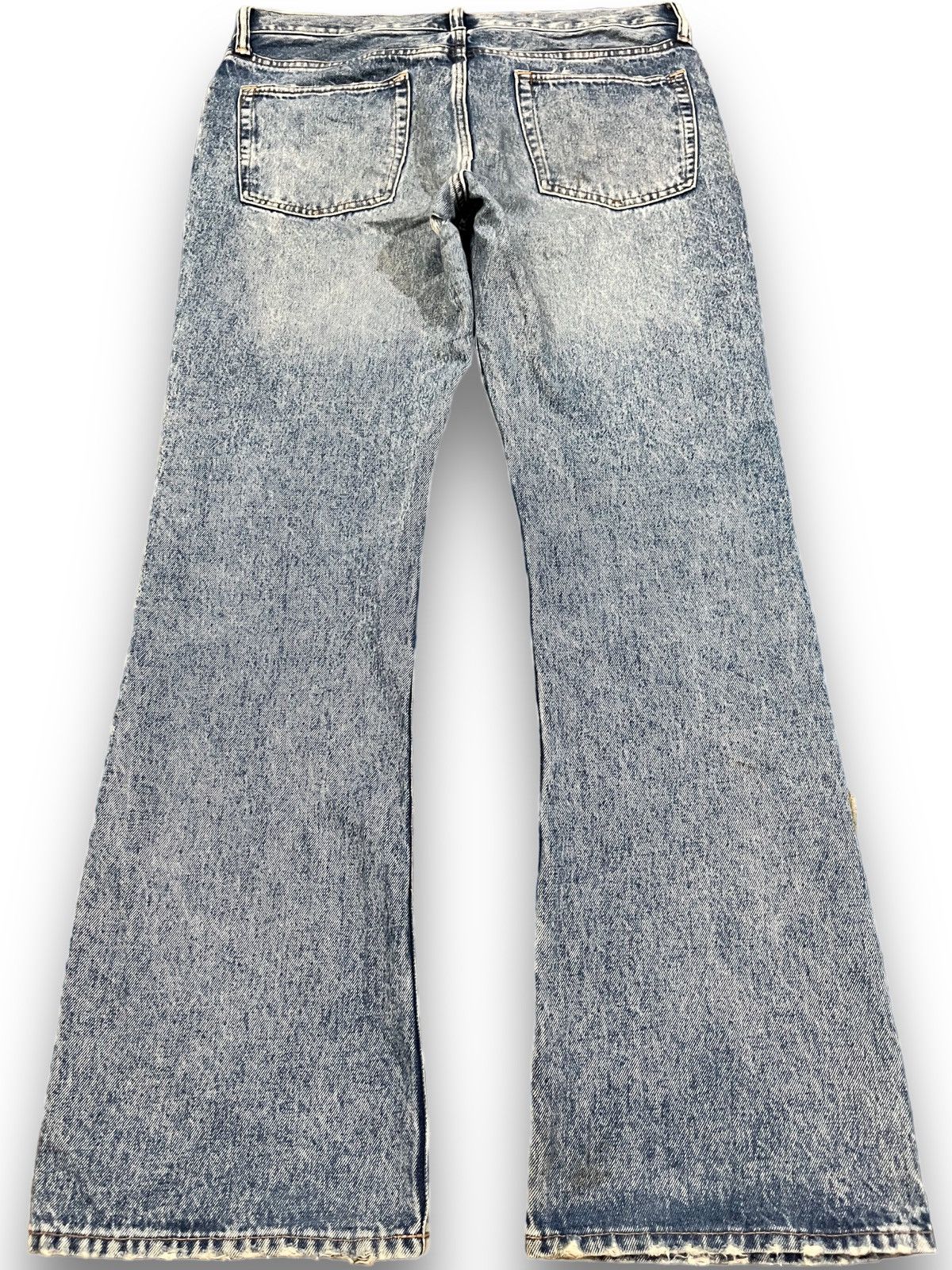 Gap Vintage GAP Bootcut Distressed Denim Size US 33 - 6 Thumbnail