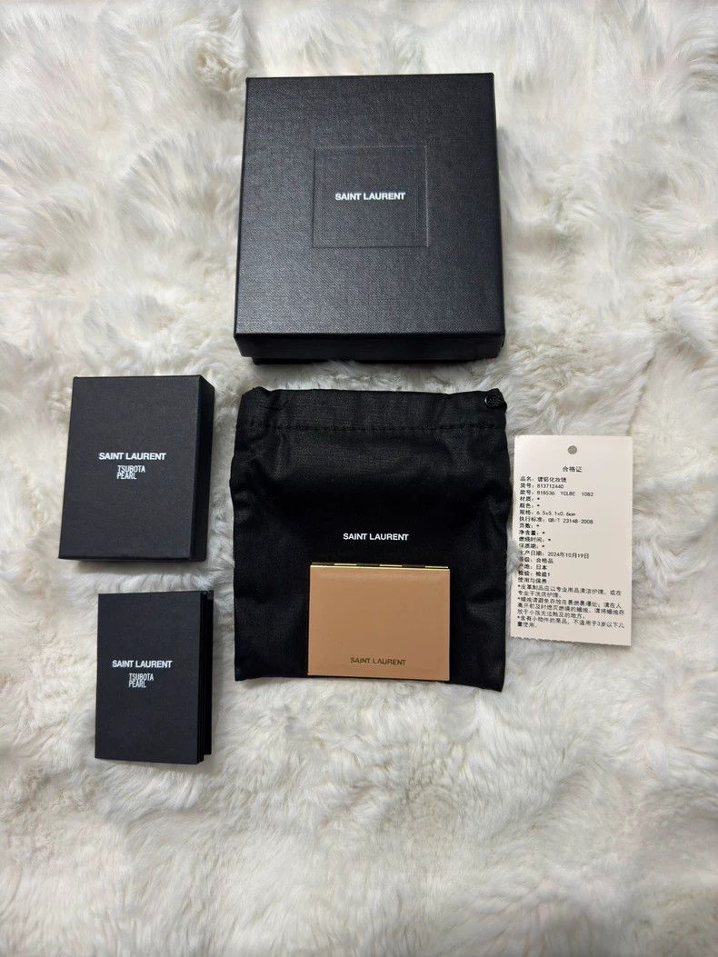 Yves Saint Laurent Saint Laurent Leather Walkman Mirror 2502-Nextarrow Size ONE SIZE - 1 Thumbnail