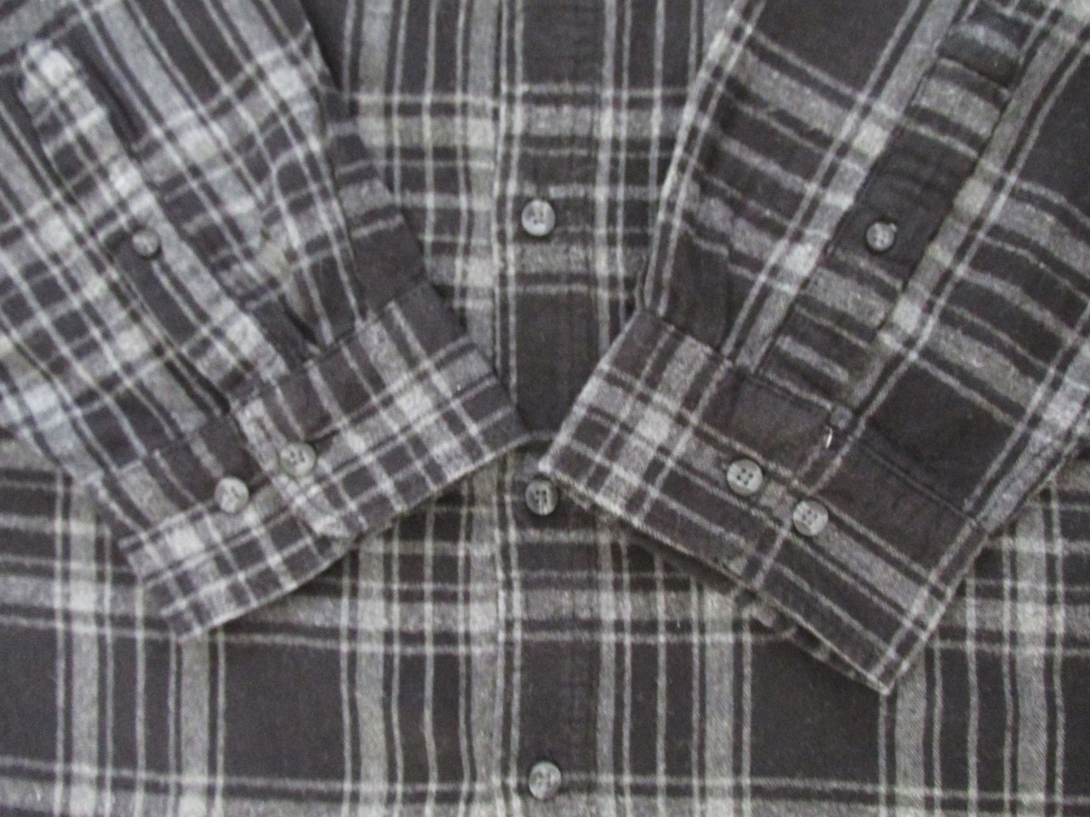 George George Men's Cotton Flannel Shirt Size 3XL Size US XXL / EU 58 / 5 - 4 Thumbnail