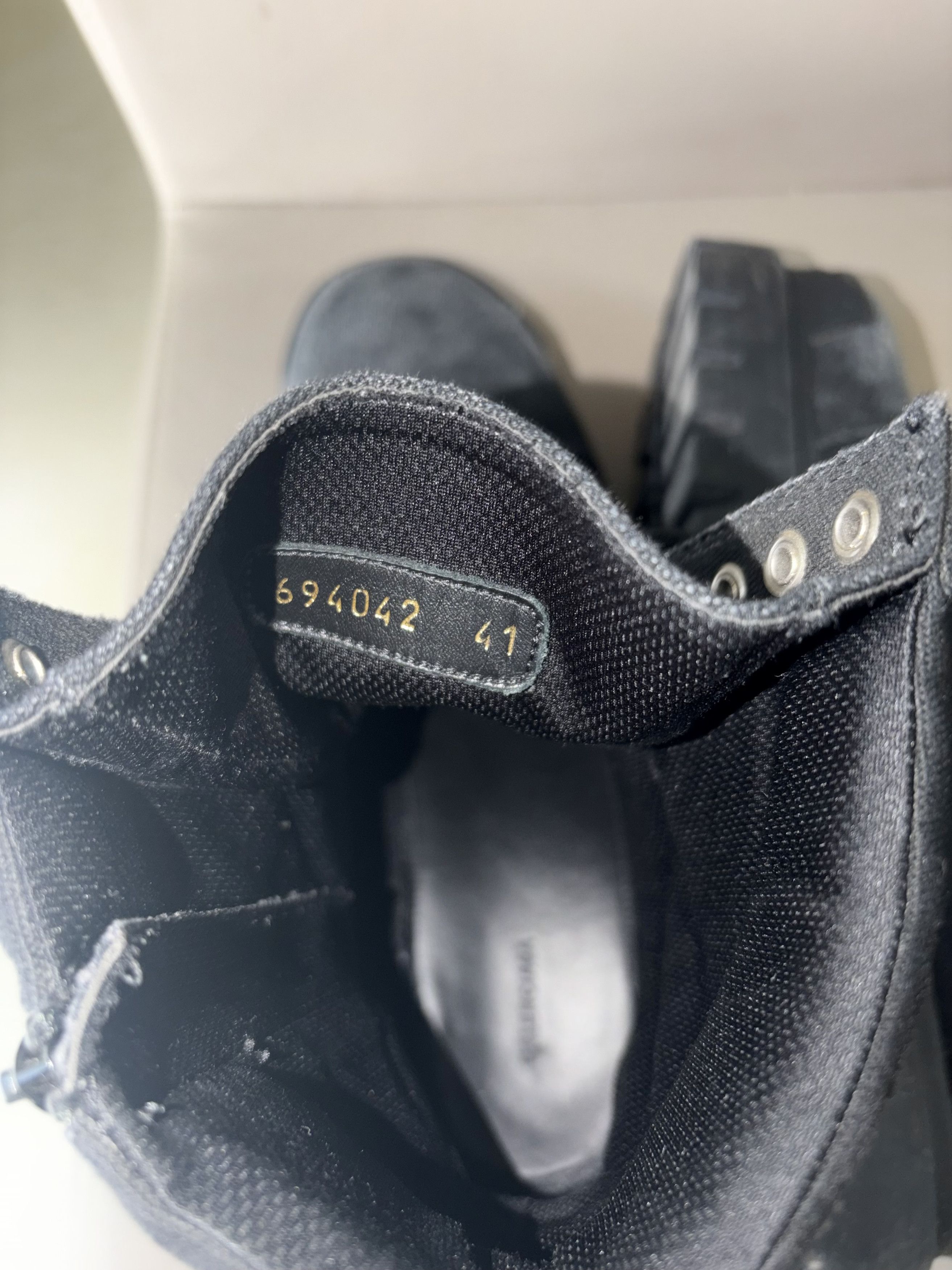 Balenciaga Balenciaga Strike Canvas Boots Black Size US 8 / EU 41 - 6 Thumbnail