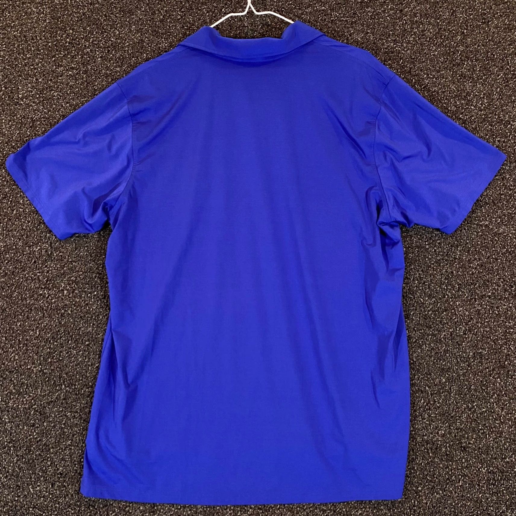 Vintage B Draddy Sport Polo Shirt Mens Large Blue Course Golf Short Sleeve Performance Size US L / EU 52-54 / 3 - 7 Thumbnail