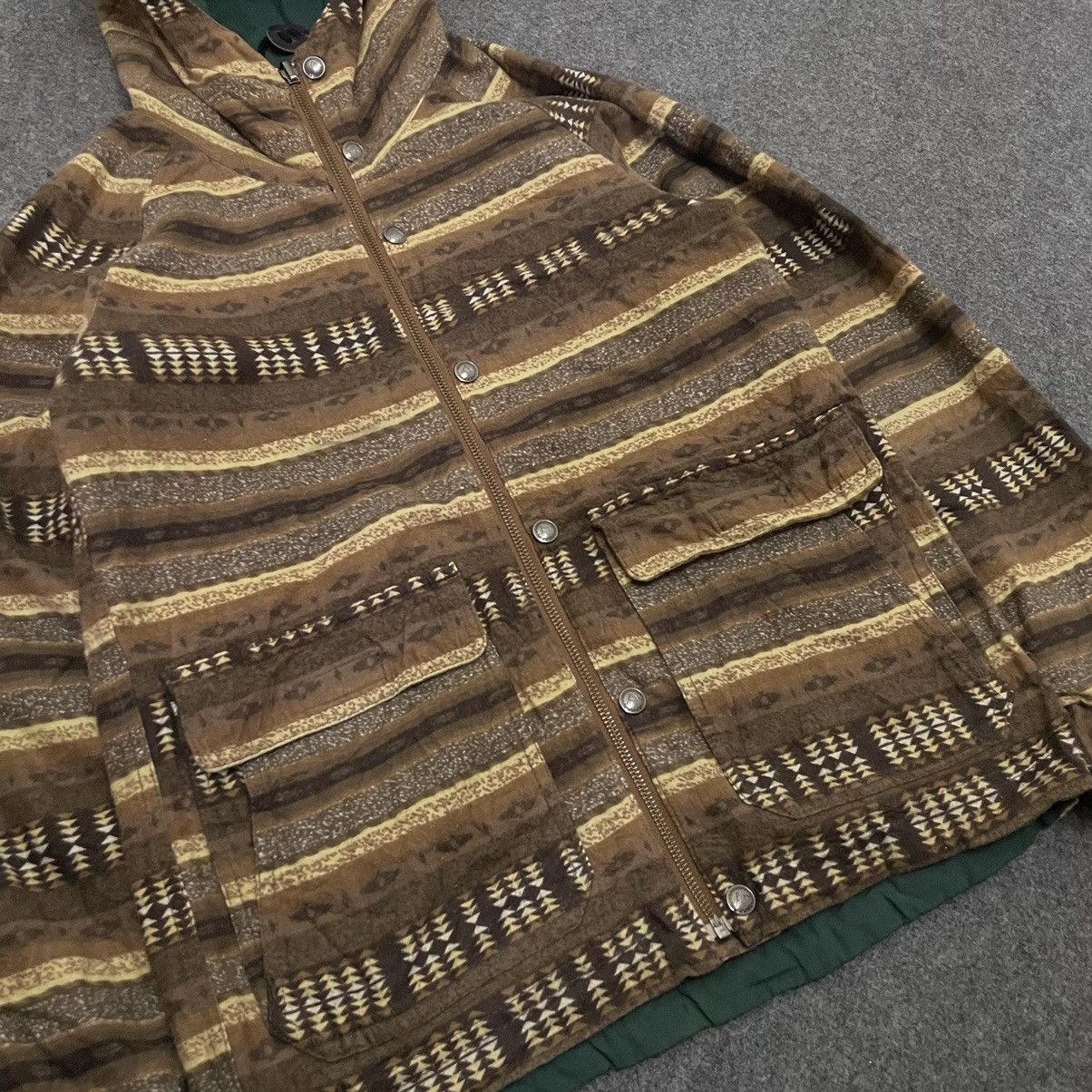 If Six Was Nine × Japanese Brand Nicole Grand Park Aztec Navajo Motive Reversible Parka Size US S / EU 44-46 / 1 - 2 Thumbnail