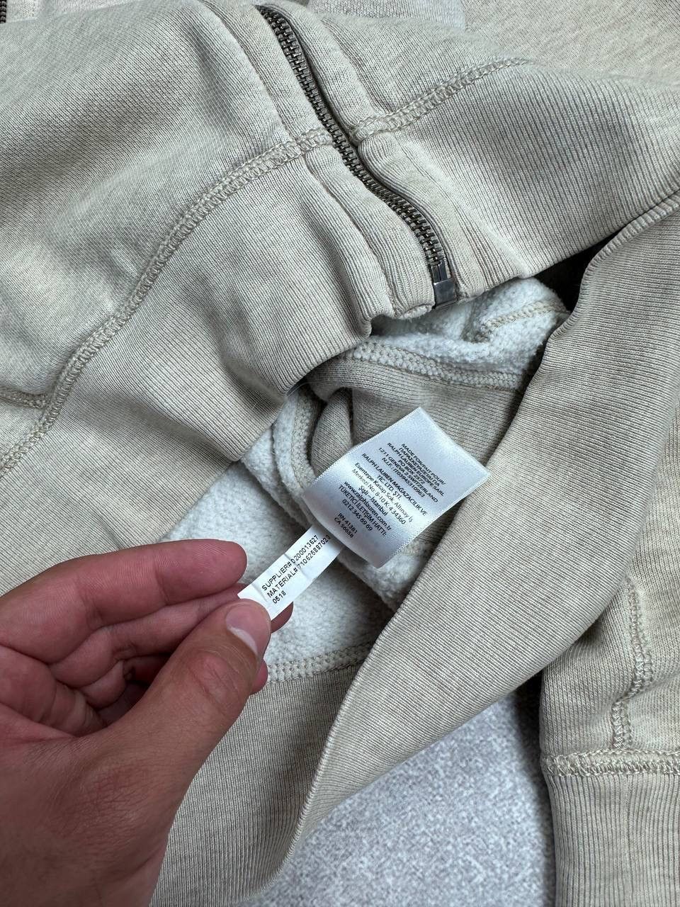 Polo Ralph Lauren Vintage Polo Ralph Lauren Zip Hoodie Y2K RRL S Size US S / EU 44-46 / 1 - 8 Thumbnail