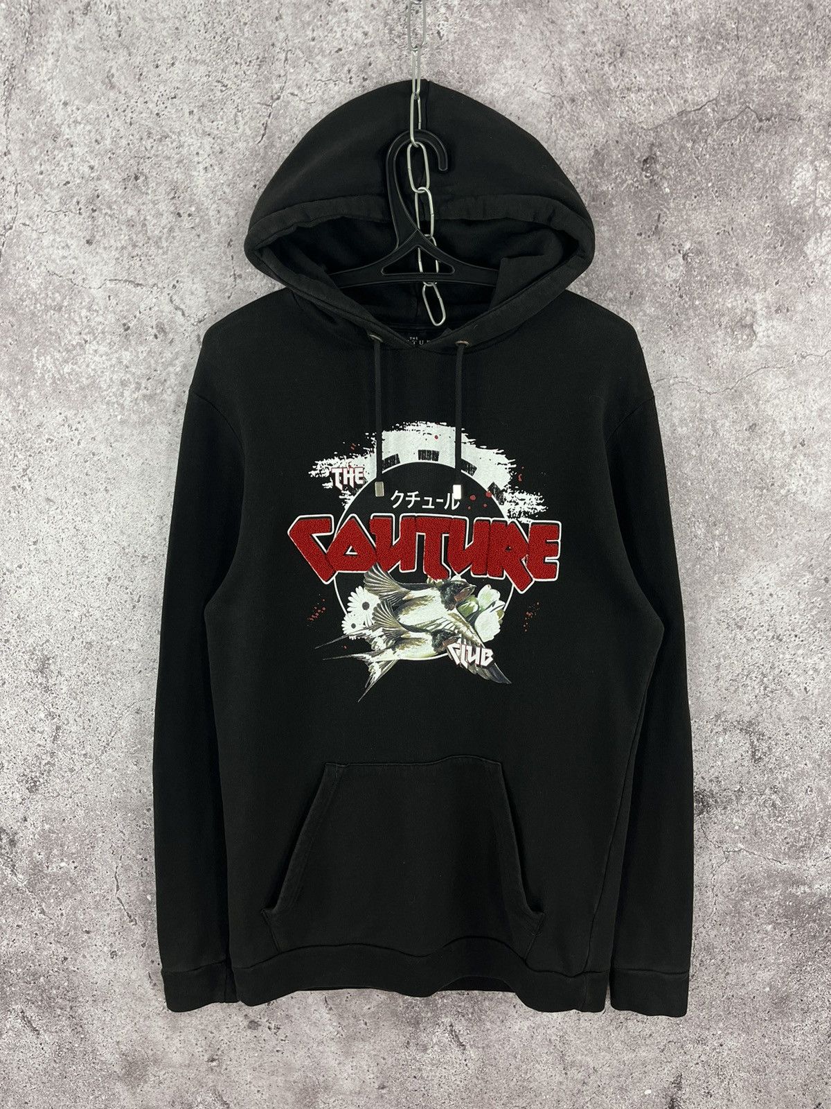 Japanese Brand The Couture Club Hoodie Japanese Teddy Logo Black Size S Size US S / EU 44-46 / 1 - 1 Thumbnail