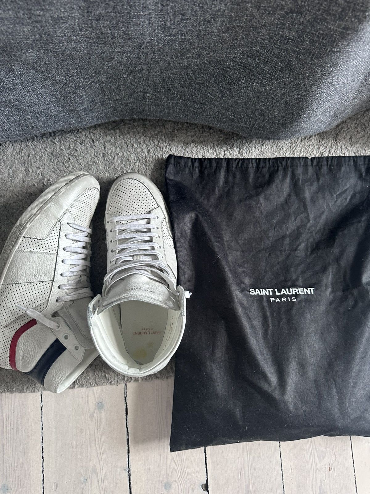 Saint Laurent Paris Saint Laurent SL/10H Hi top Size US 9.5 / EU 42-43 - 13 Thumbnail