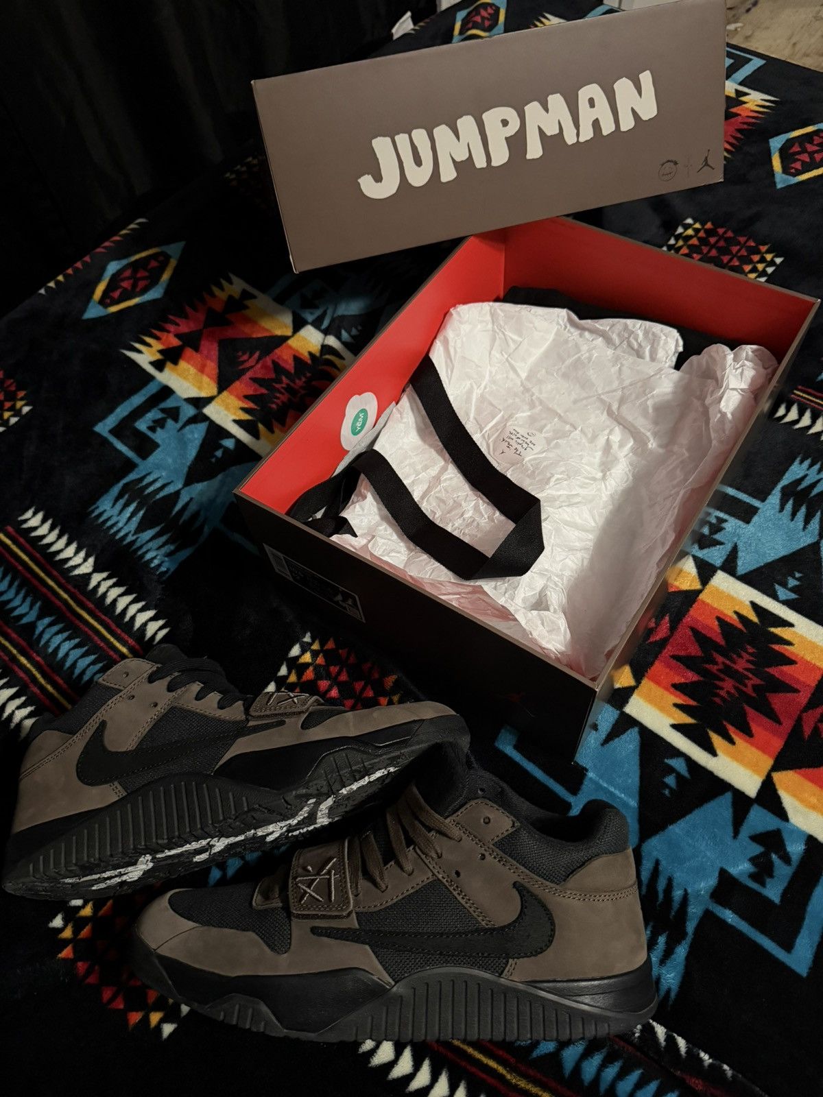 Nike × Travis Scott Jordan jumpman jack TR Size US 10.5 / EU 43-44 - 1 Thumbnail