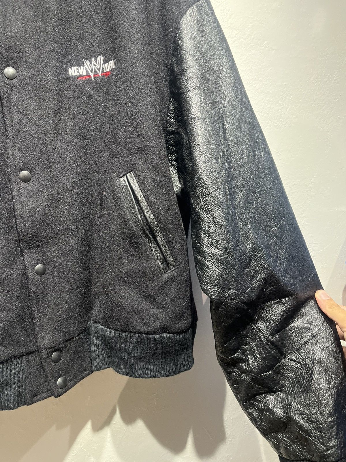 Vintage × WWE Vintage Y2k WWE New York jacket Size US XL / EU 56 / 4 - 8 Thumbnail