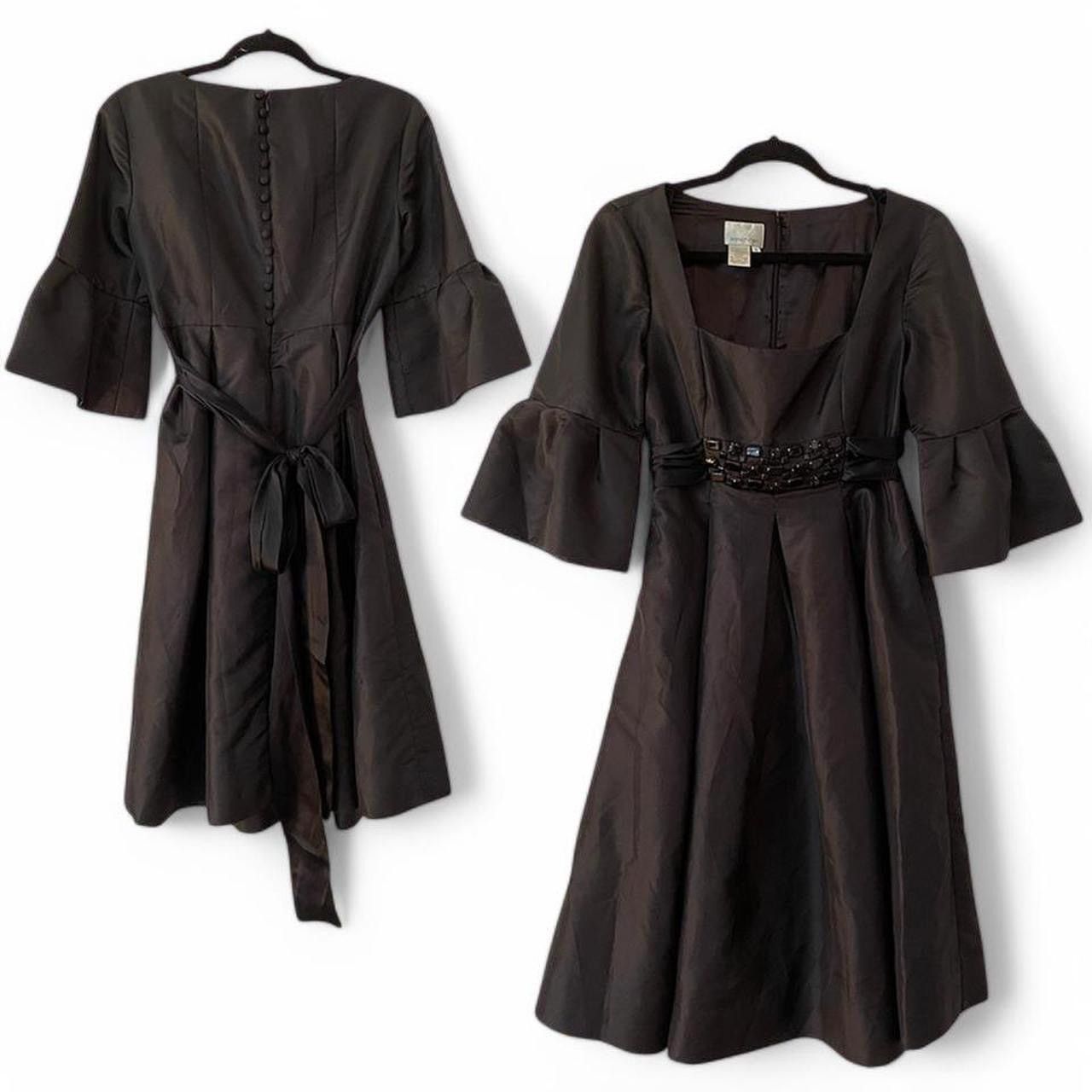 Donna Morgan 90'S 100% SILK Donna Morgan DRESS w/gems & silk straps sz 8 Size M / US 6-8 / IT 42-44 - 2 Thumbnail