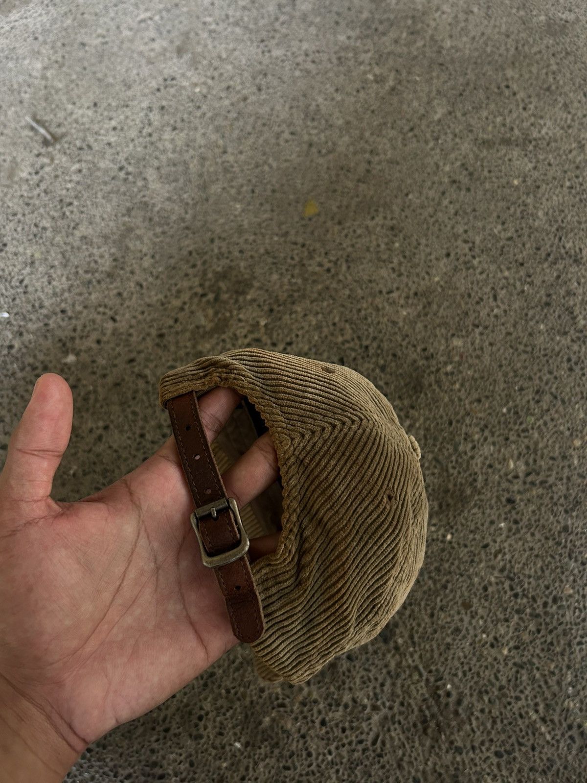 Polo Ralph Lauren Polo Ralph Lauren x Rare Corduroy Chino Ball Cap Size ONE SIZE - 3 Thumbnail